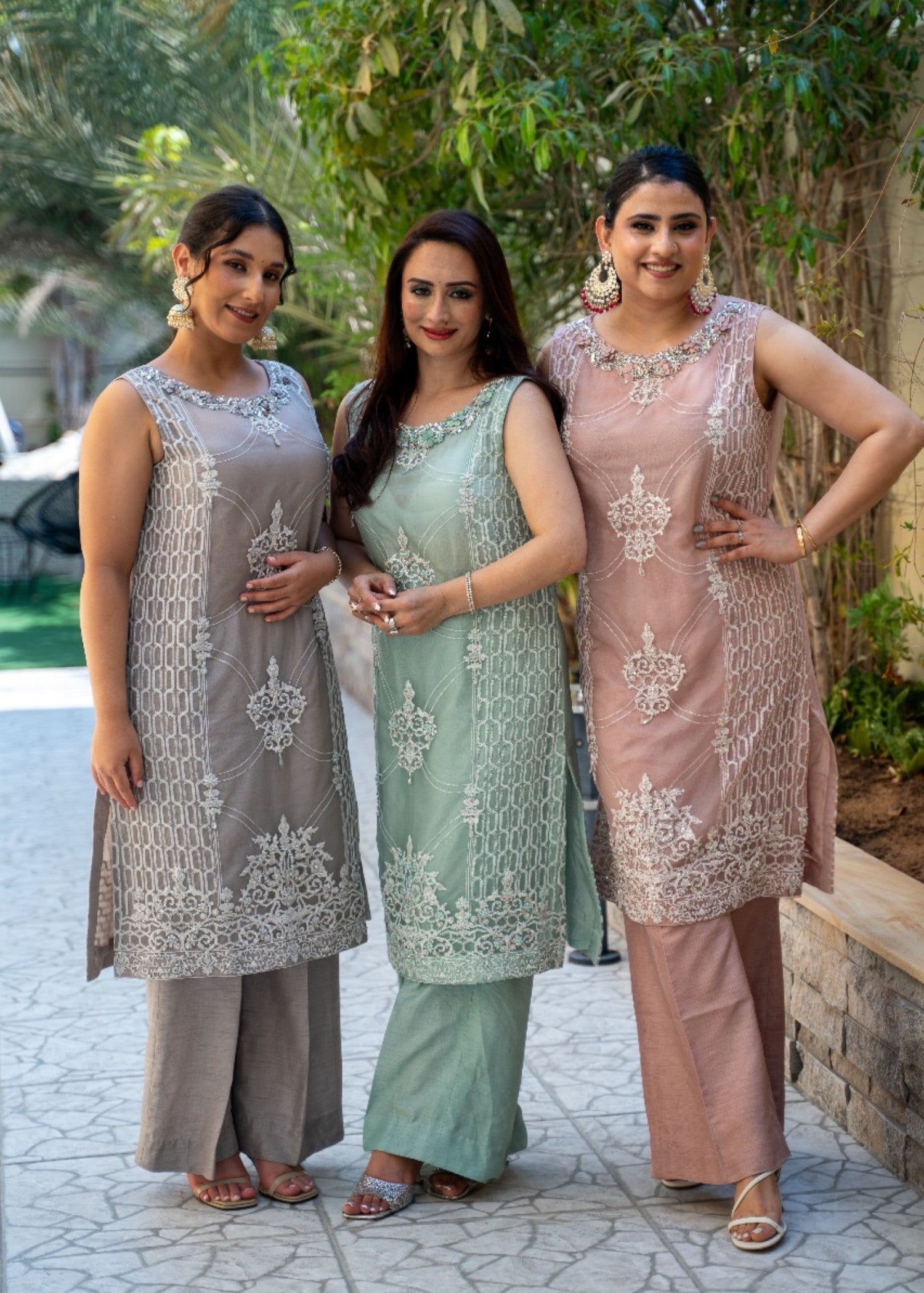 Moraab NUDE NIX GREY Women 2pcs