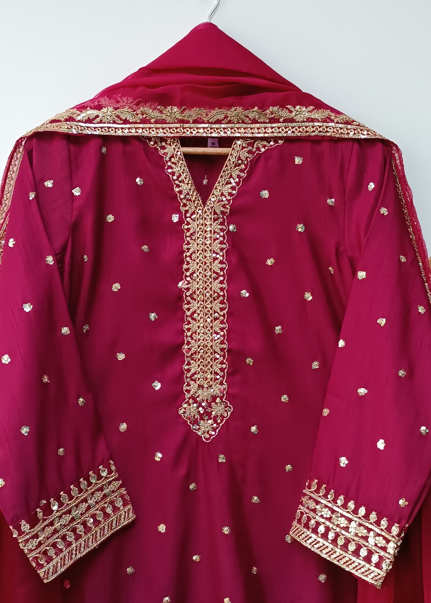 Lubana Store PREET MAROON Women 3pcs