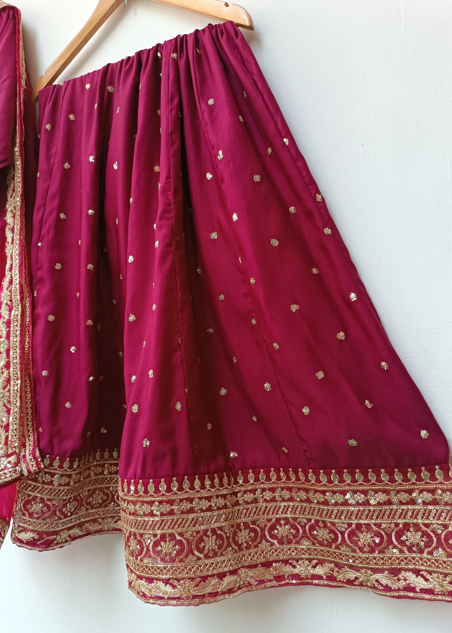 Lubana Store PREET MAROON Women 3pcs