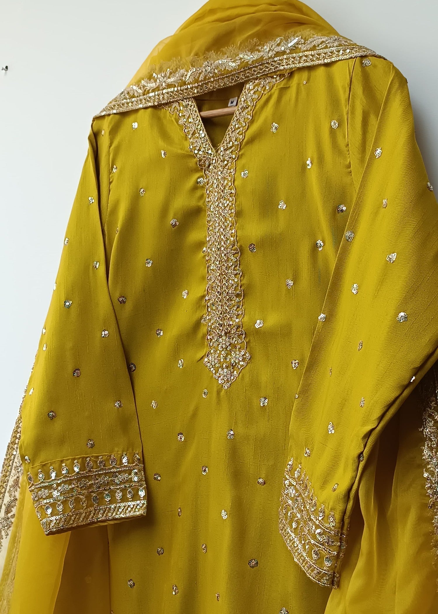 Lubana Store Preet Mustard Women 3pcs