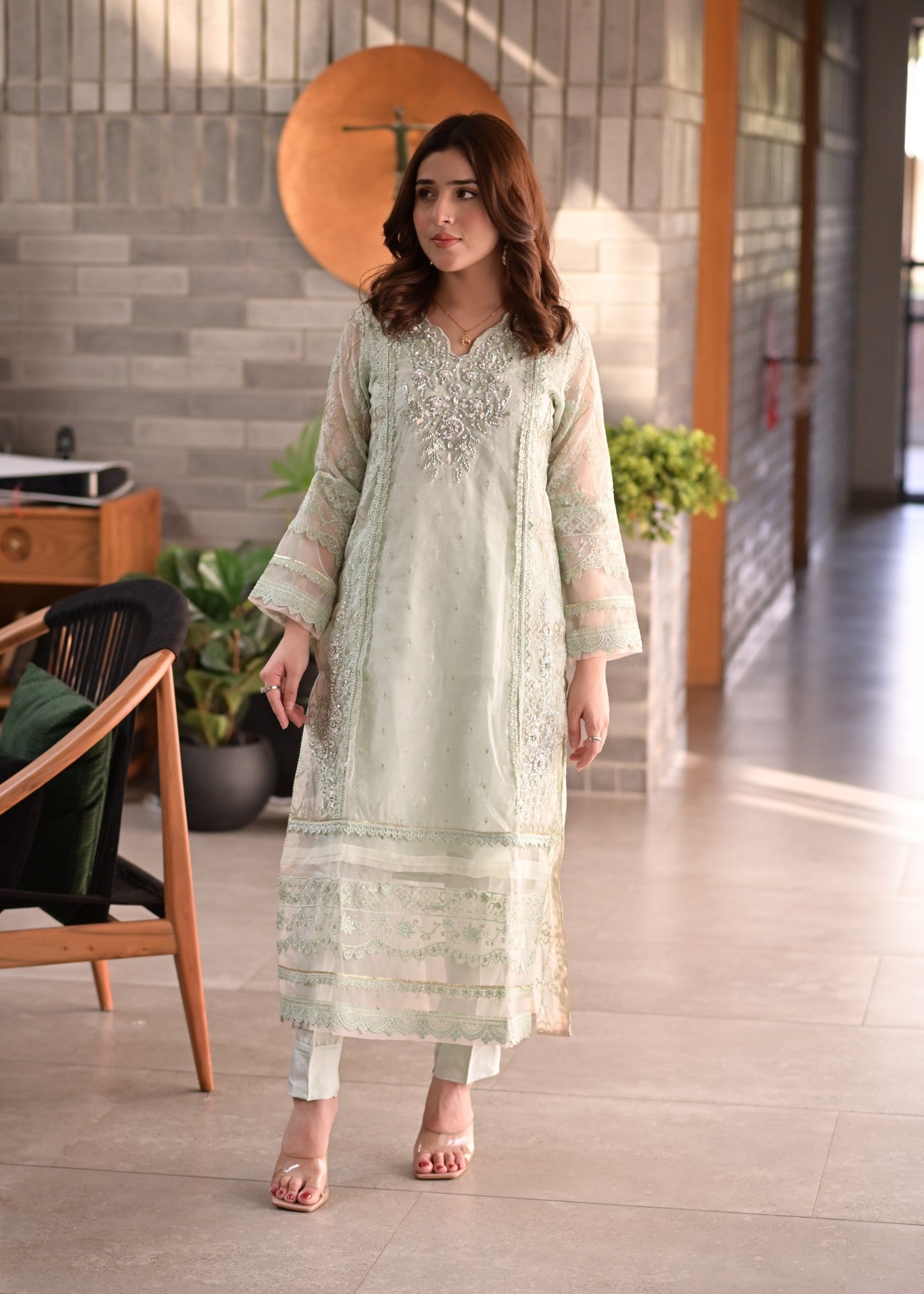 Tasmiya Rashid VERDE ELEGENCIA Women 3pcs