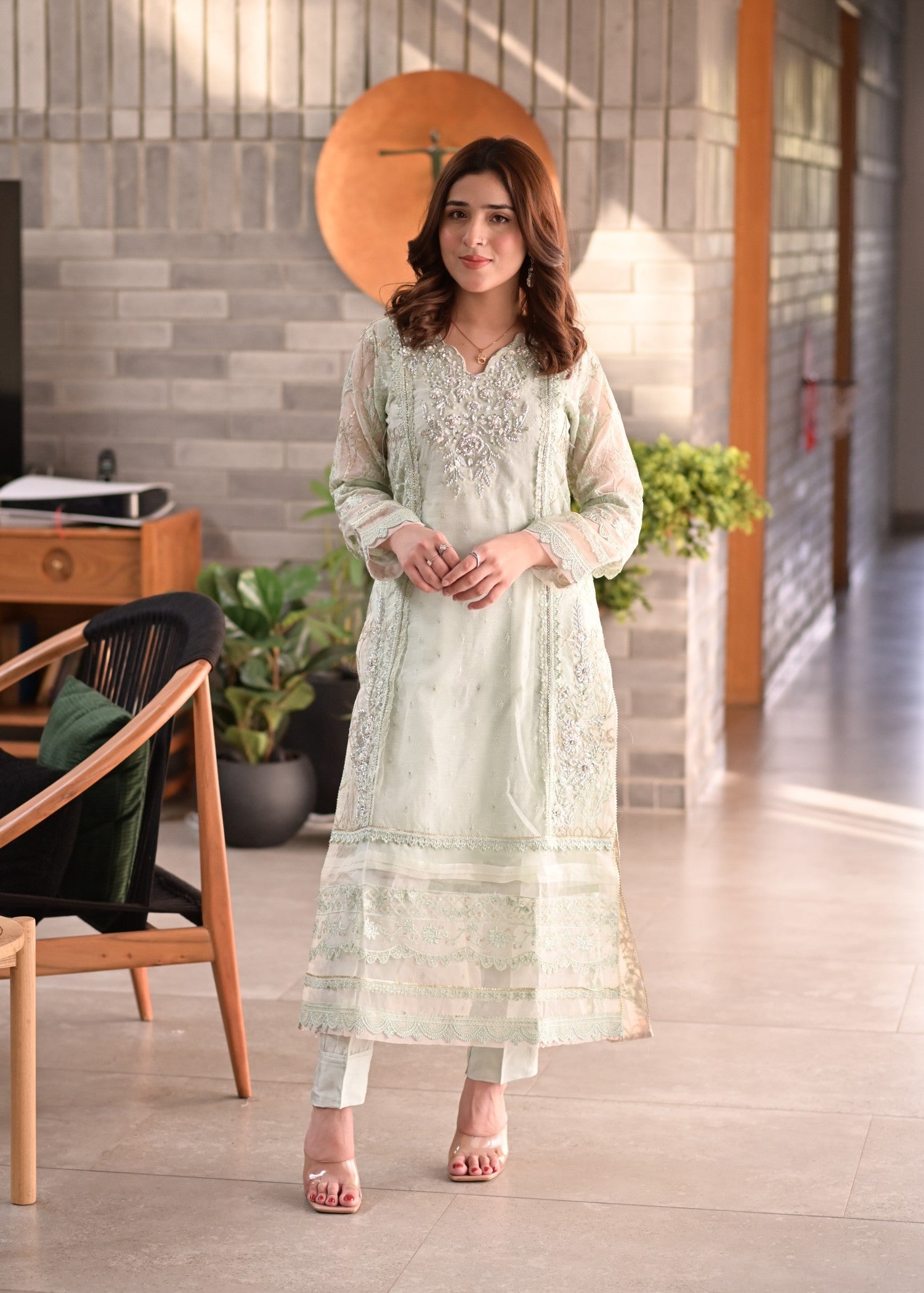 Tasmiya Rashid VERDE ELEGENCIA Women 3pcs