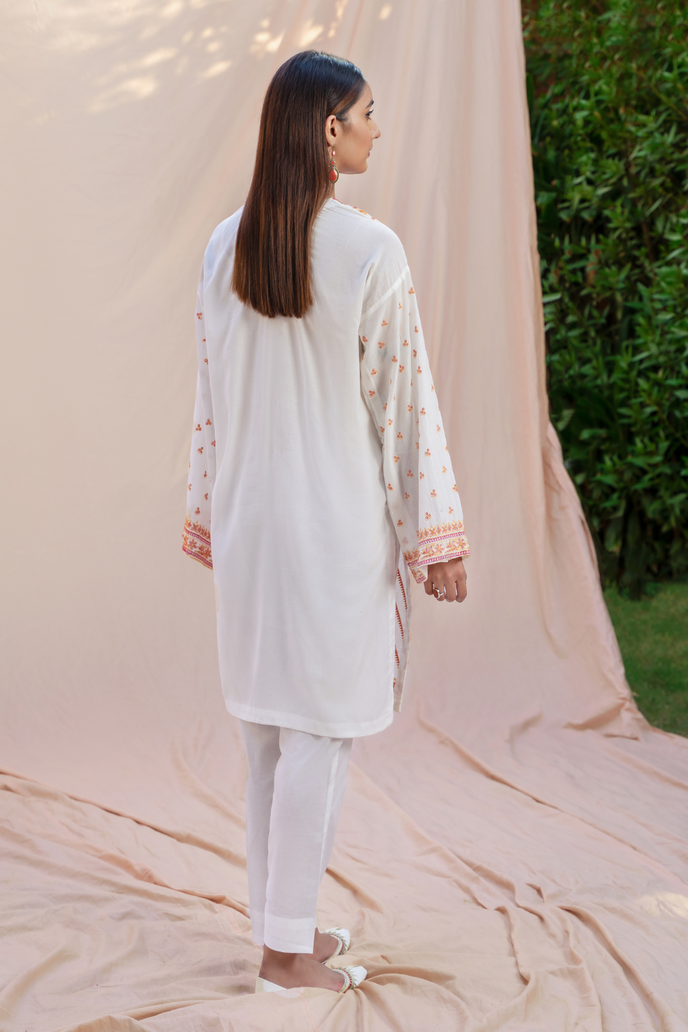 Ittehad Textile Stitched | Cotton Embroidered Shirt