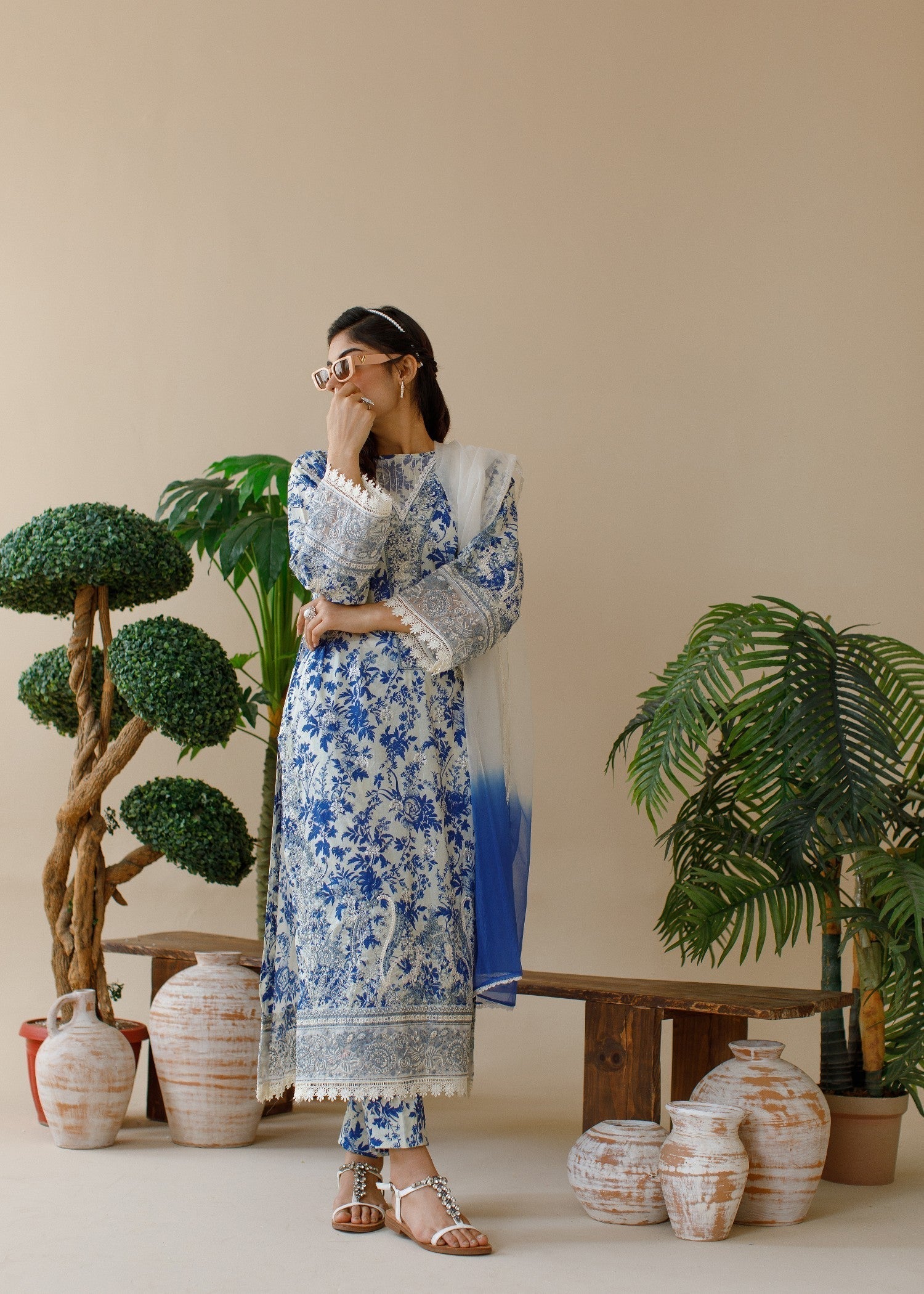 Ombrella Official Wildflower Embroidered Women 3pcs