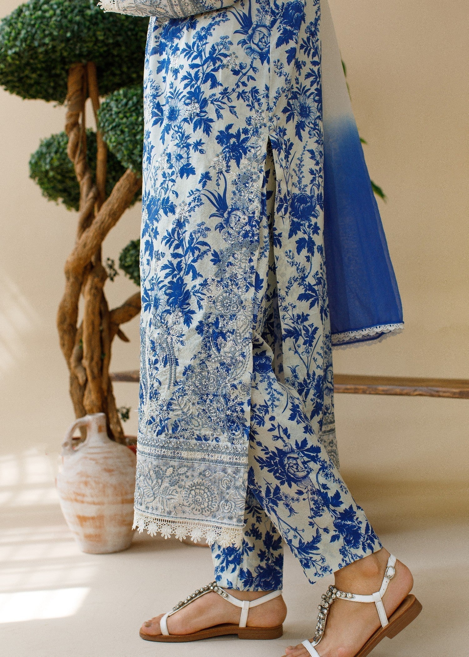 Ombrella Official Wildflower Embroidered Women 3pcs