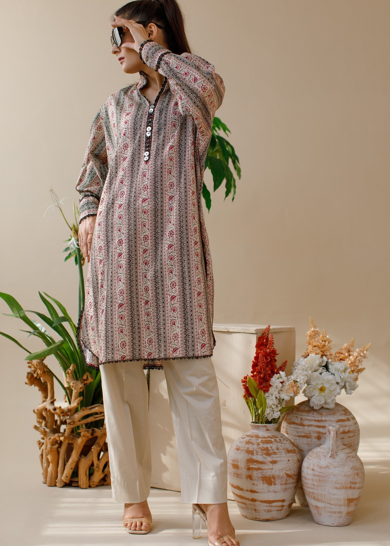 Ombrella Official Floral Co ord Set Women 2pcs