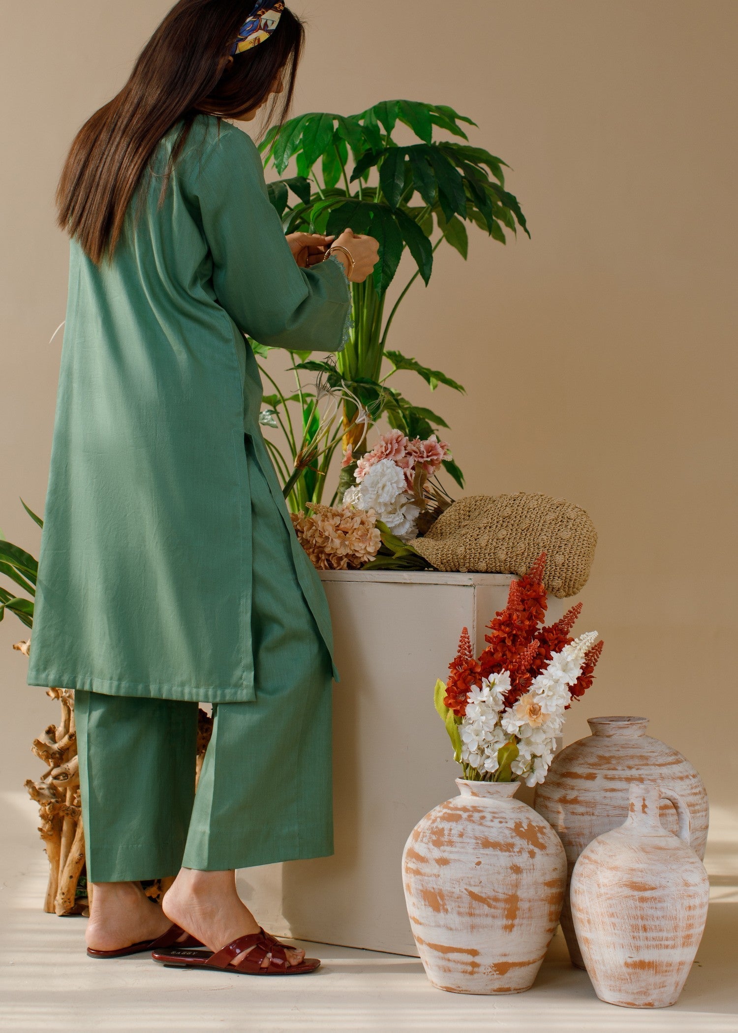 Ombrella Official Petal Co ord Set Women 2pcs