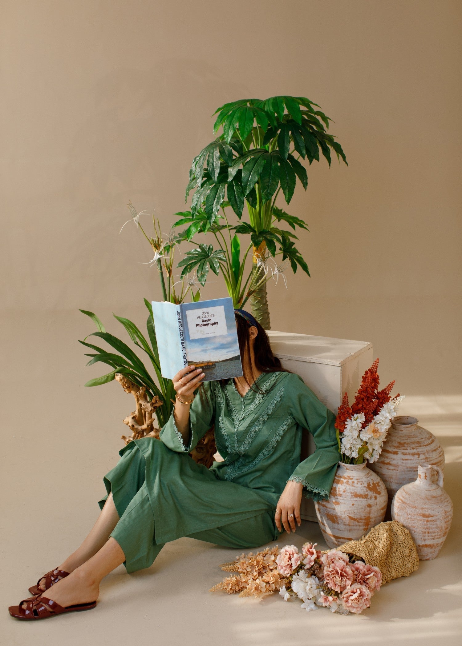 Ombrella Official Petal Co ord Set Women 2pcs