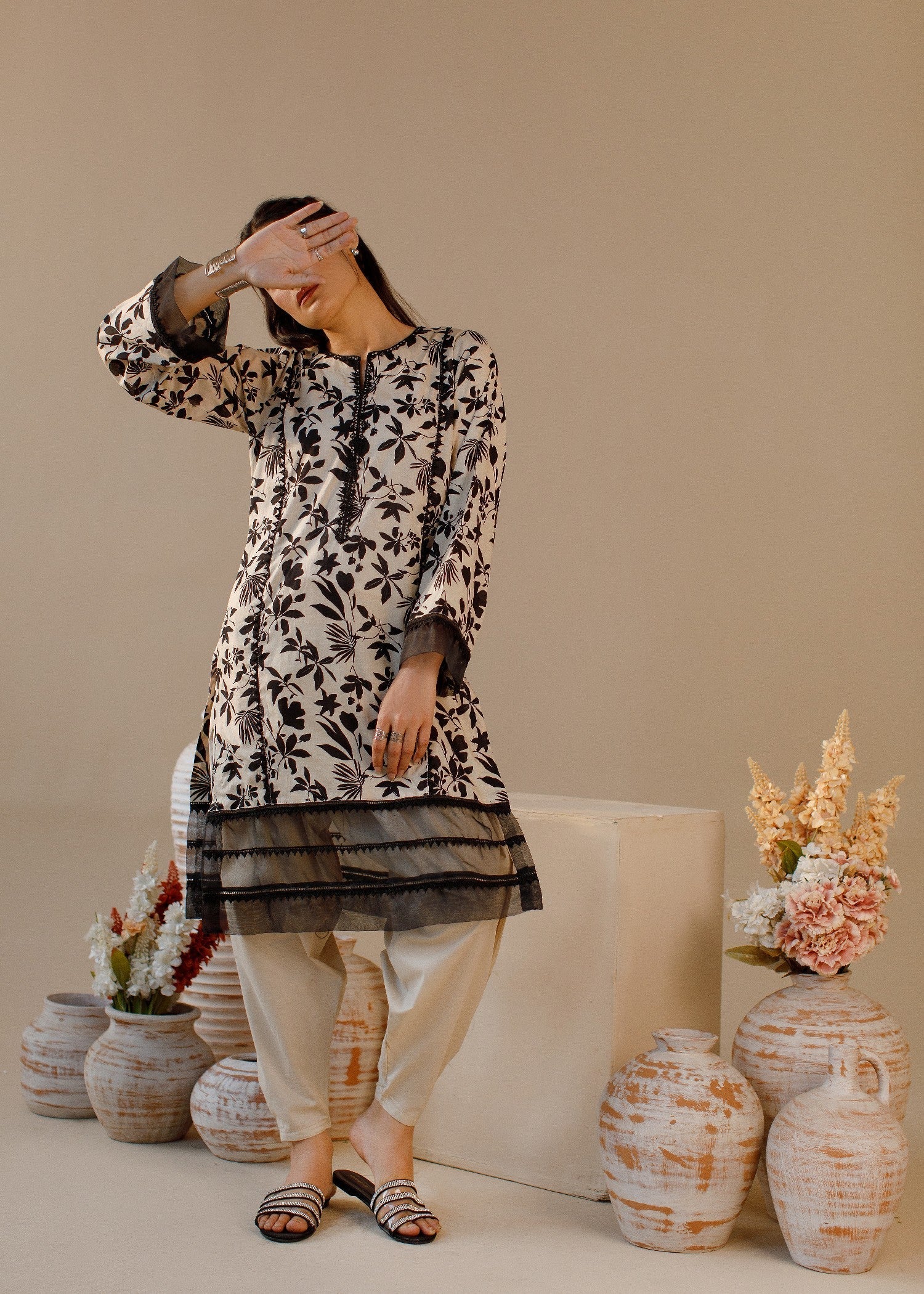 Ombrella Official Foliage Co ord set Women 2pcs