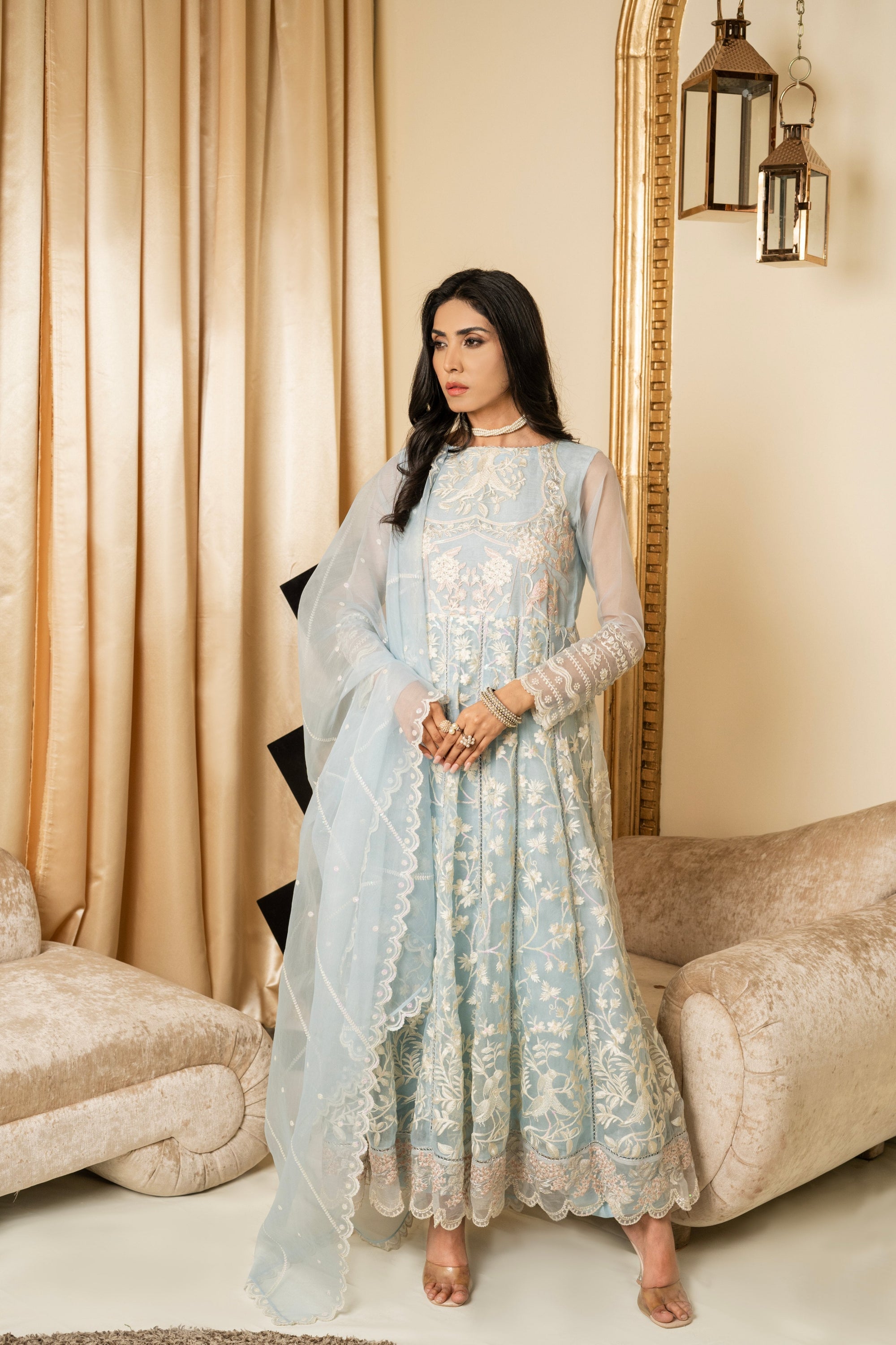 Aayra Blue Haze Women 3pcs