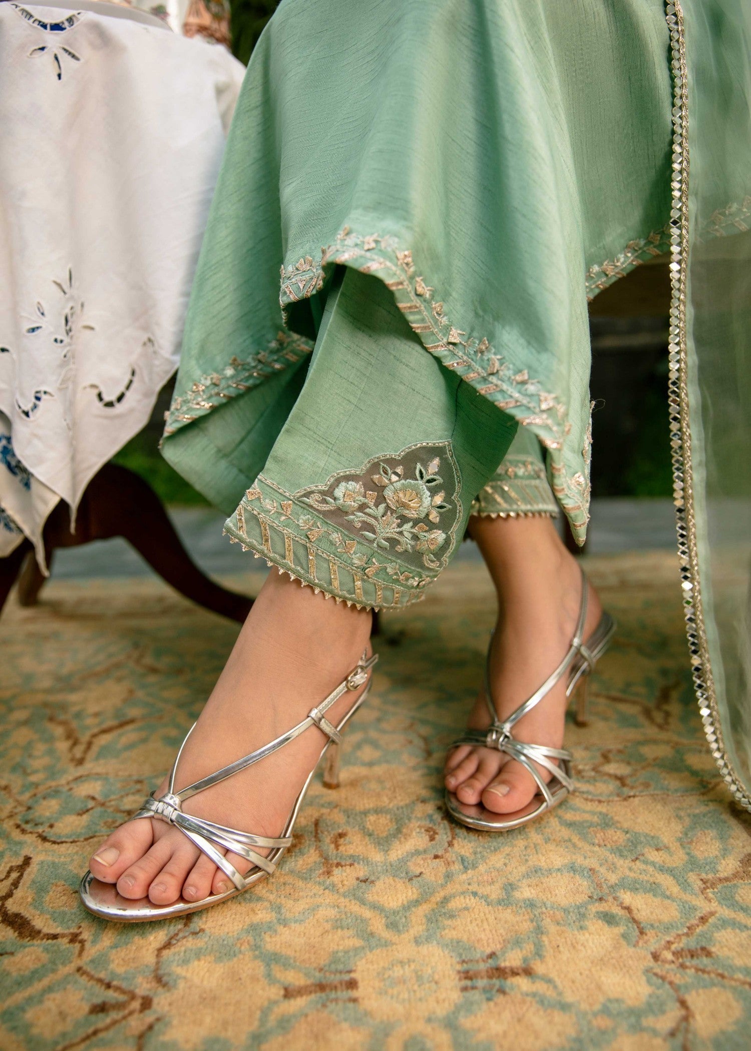 Hafsa Imran Khan Sage Women 3pcs