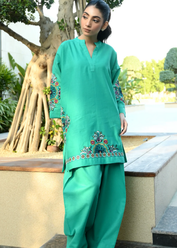 Lapret Flamingo Turquoise Set Women 2pcs