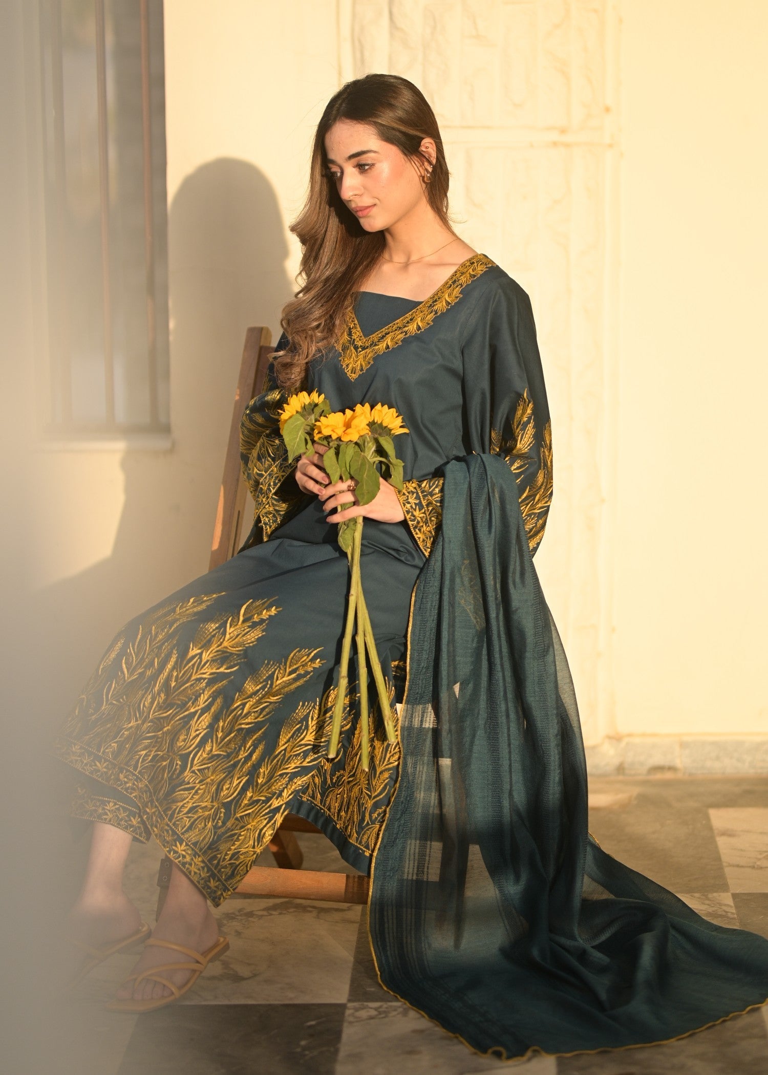 Ayesha Mubariz ELARA LAWN ZINC Embroidered (AM029) Women 3pcs