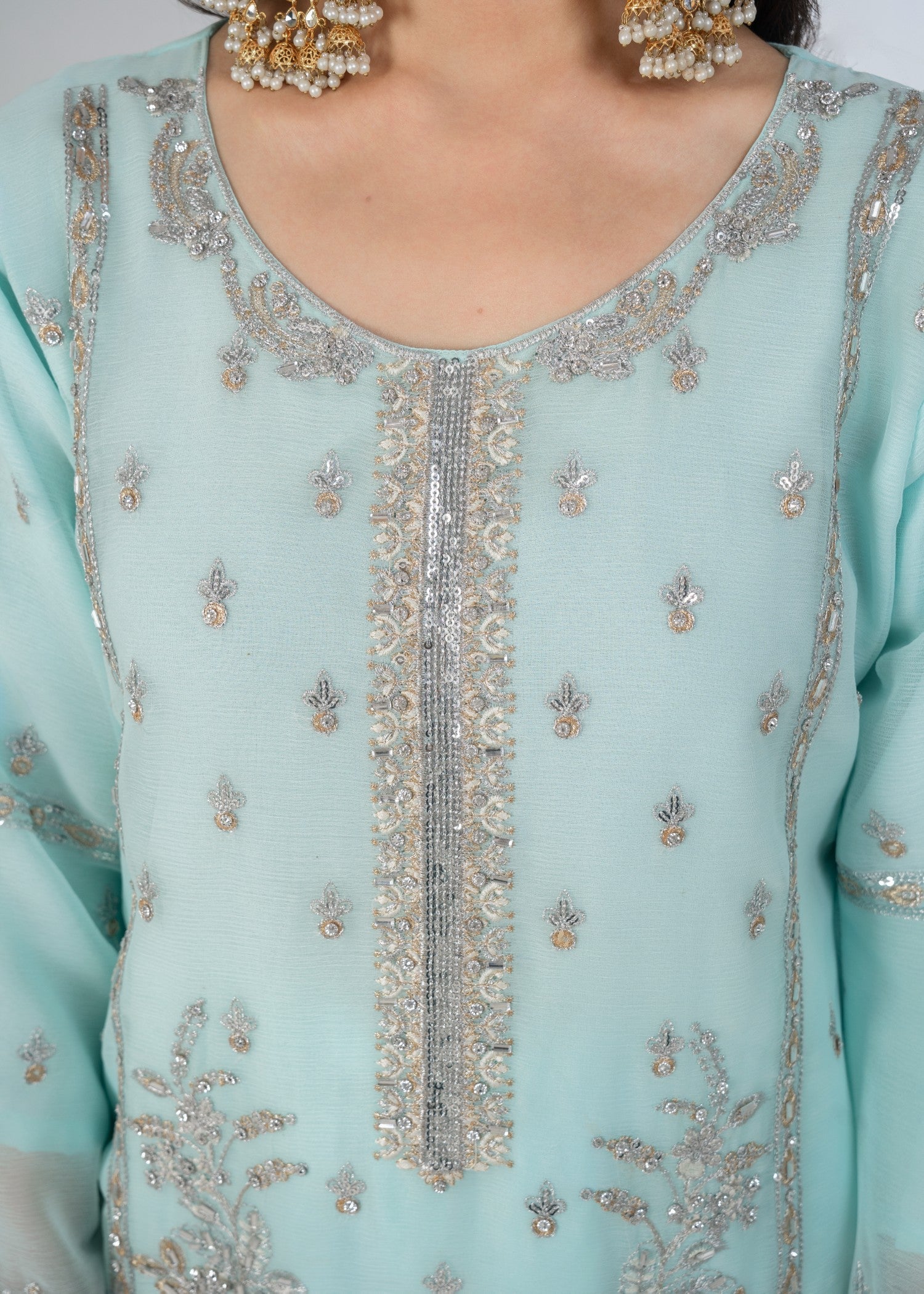 Four Season Boutique AFSHEEN ICEBLUE Women 3pcs
