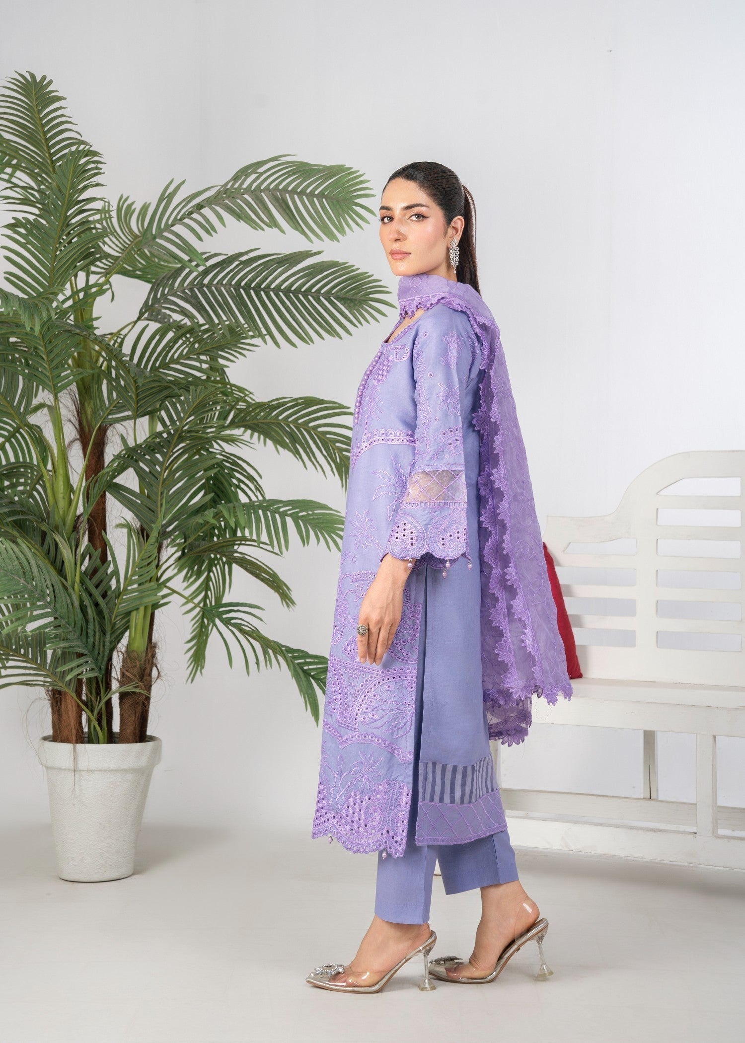 Four Season Boutique BORING COTTON PURPLE Women 3pcs