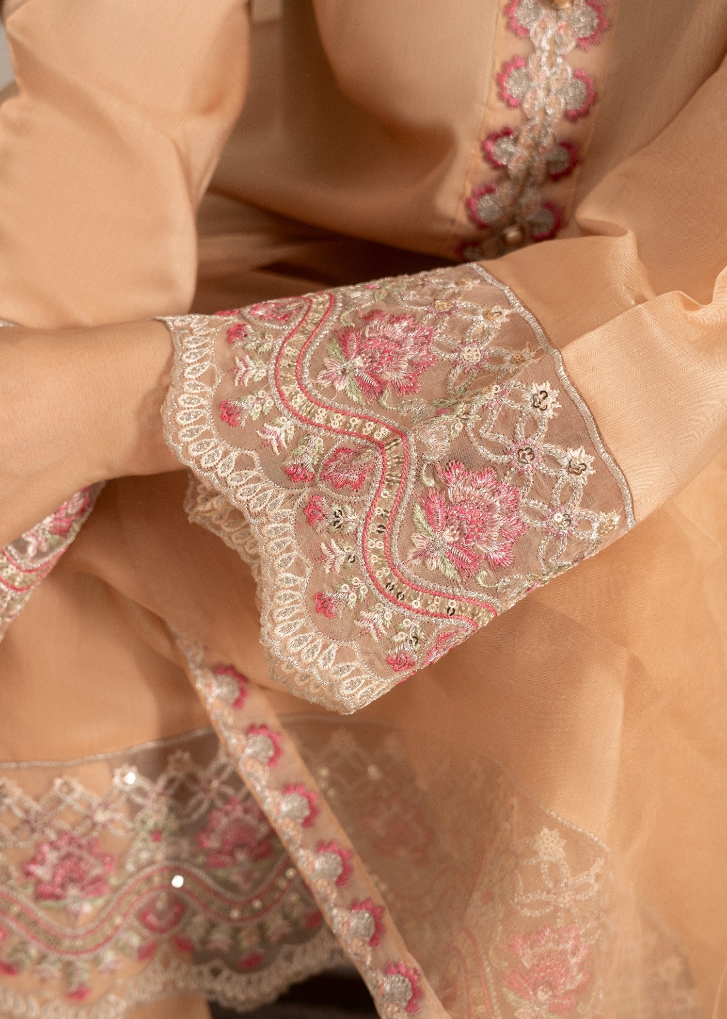 Yolo Pret Embroidered Silk Viscose FATAH F25 0019 Women 3pcs