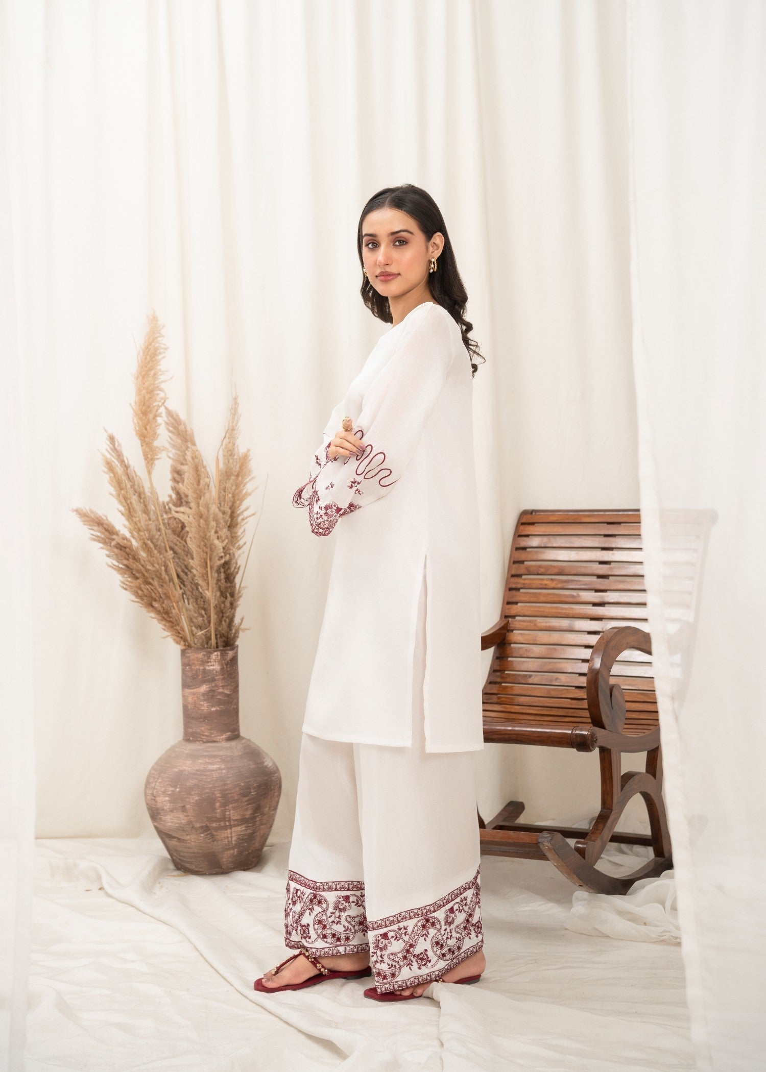 Gulle Eida Farshi Anarkali Women 2pcs