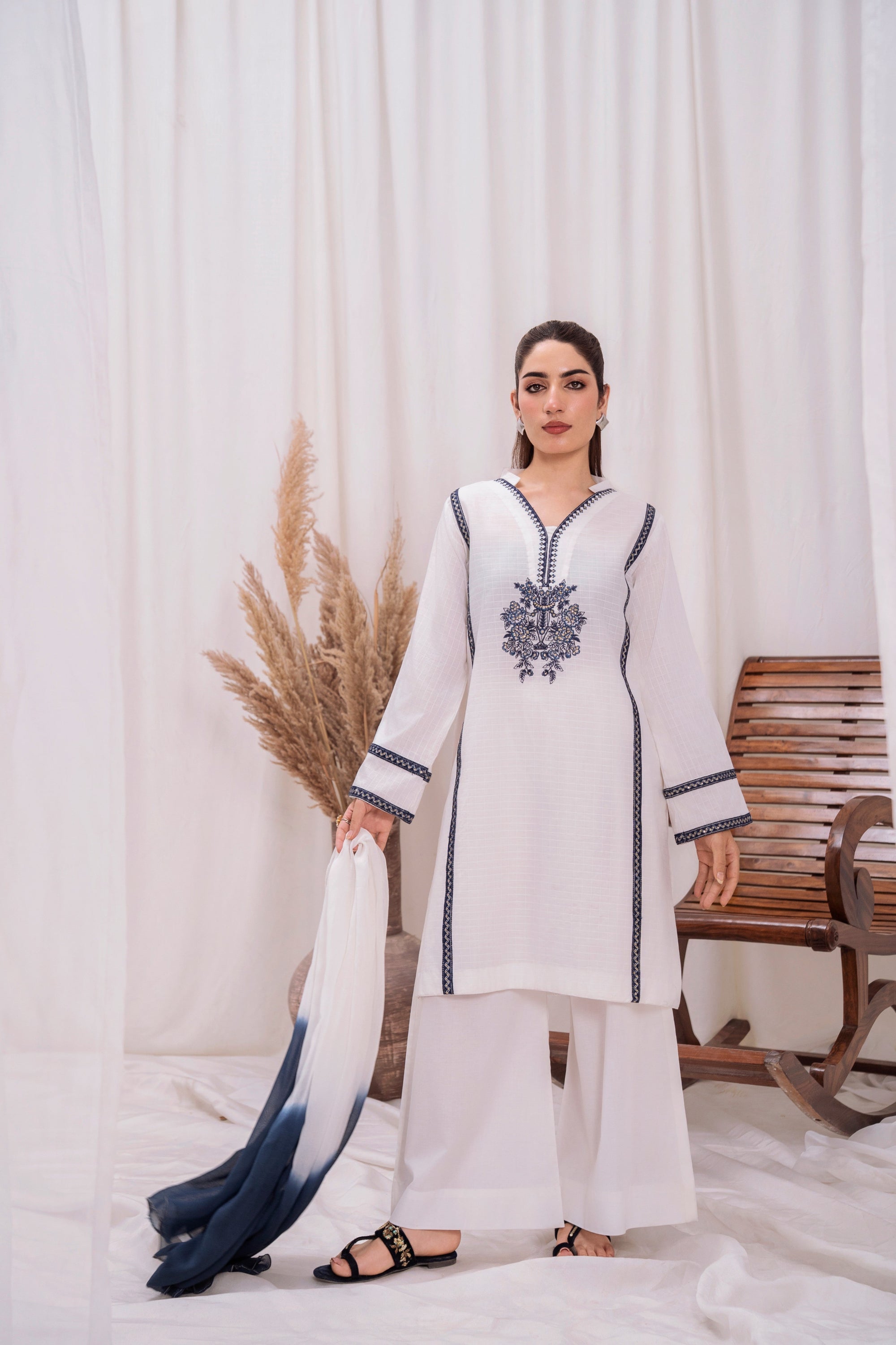 Hem Snowflake Women 3pcs