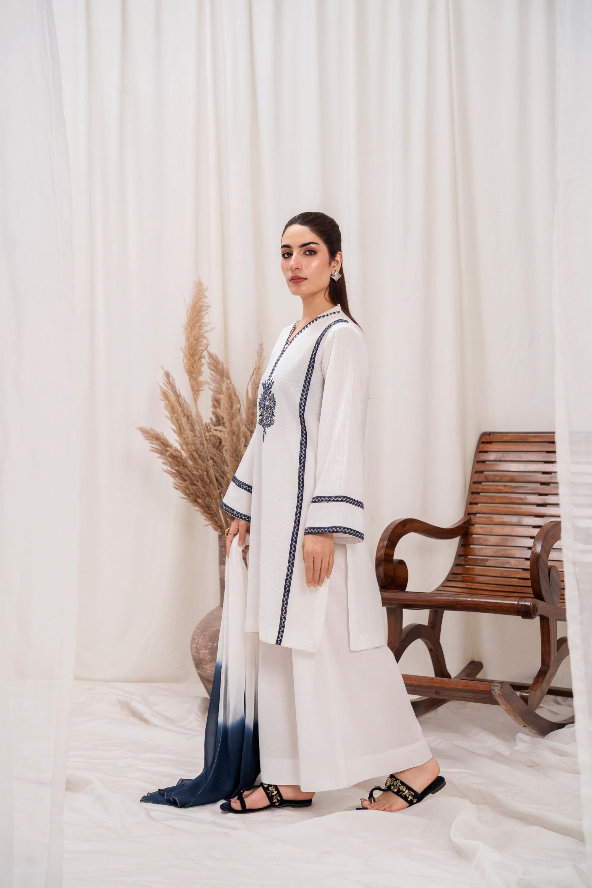 Hem Snowflake Women 3pcs