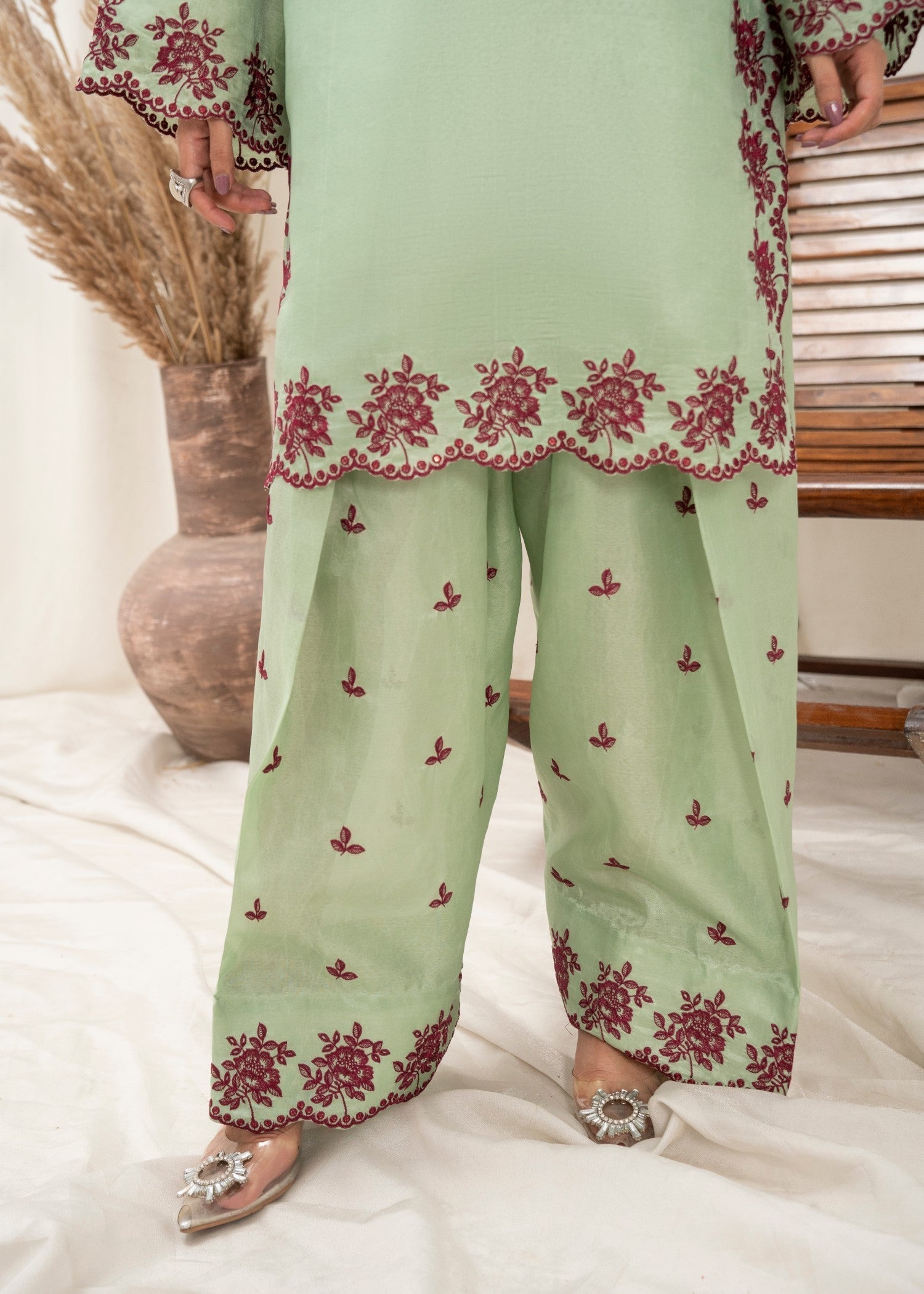 Aster Farshi Blush Women 2pcs