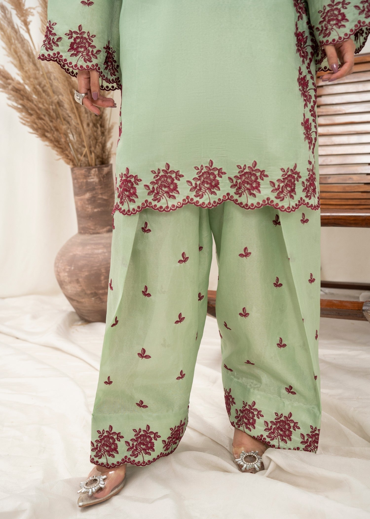 Gulle Eida Farshi Emerald Women 2pcs