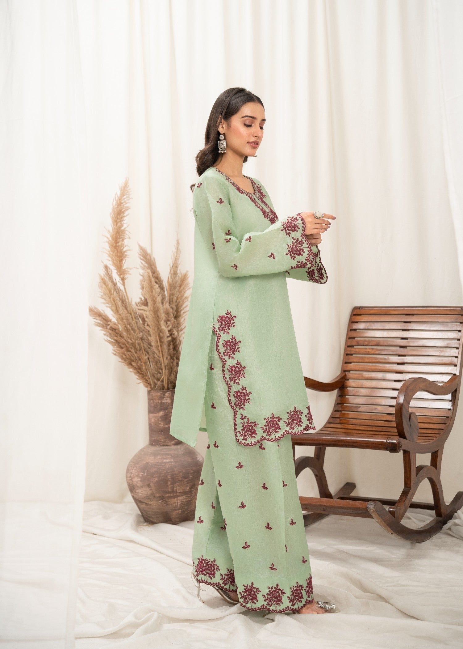 Gulle Eida Farshi Emerald Women 2pcs