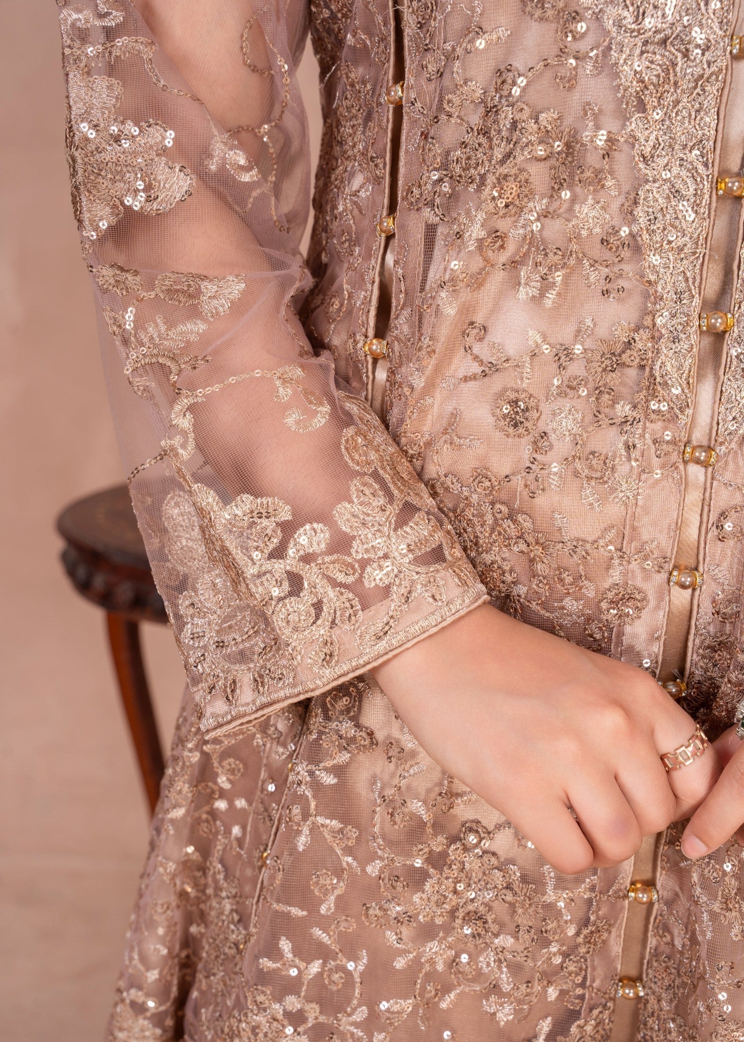 Four Season Boutique Cinderella Brown Women 4pcs