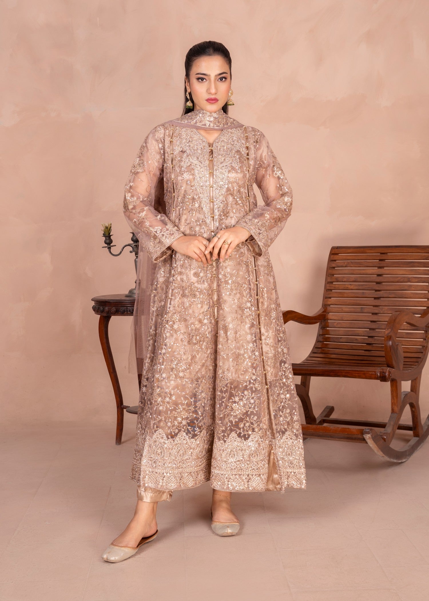 Four Season Boutique Cinderella Brown Women 4pcs