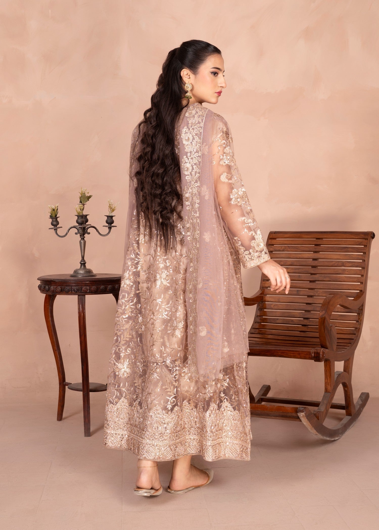 Four Season Boutique Cinderella Brown Women 4pcs