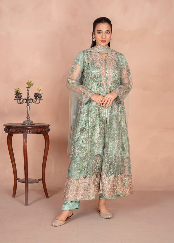 Four Season Boutique Cinderella Pastel Green Women 4pcs