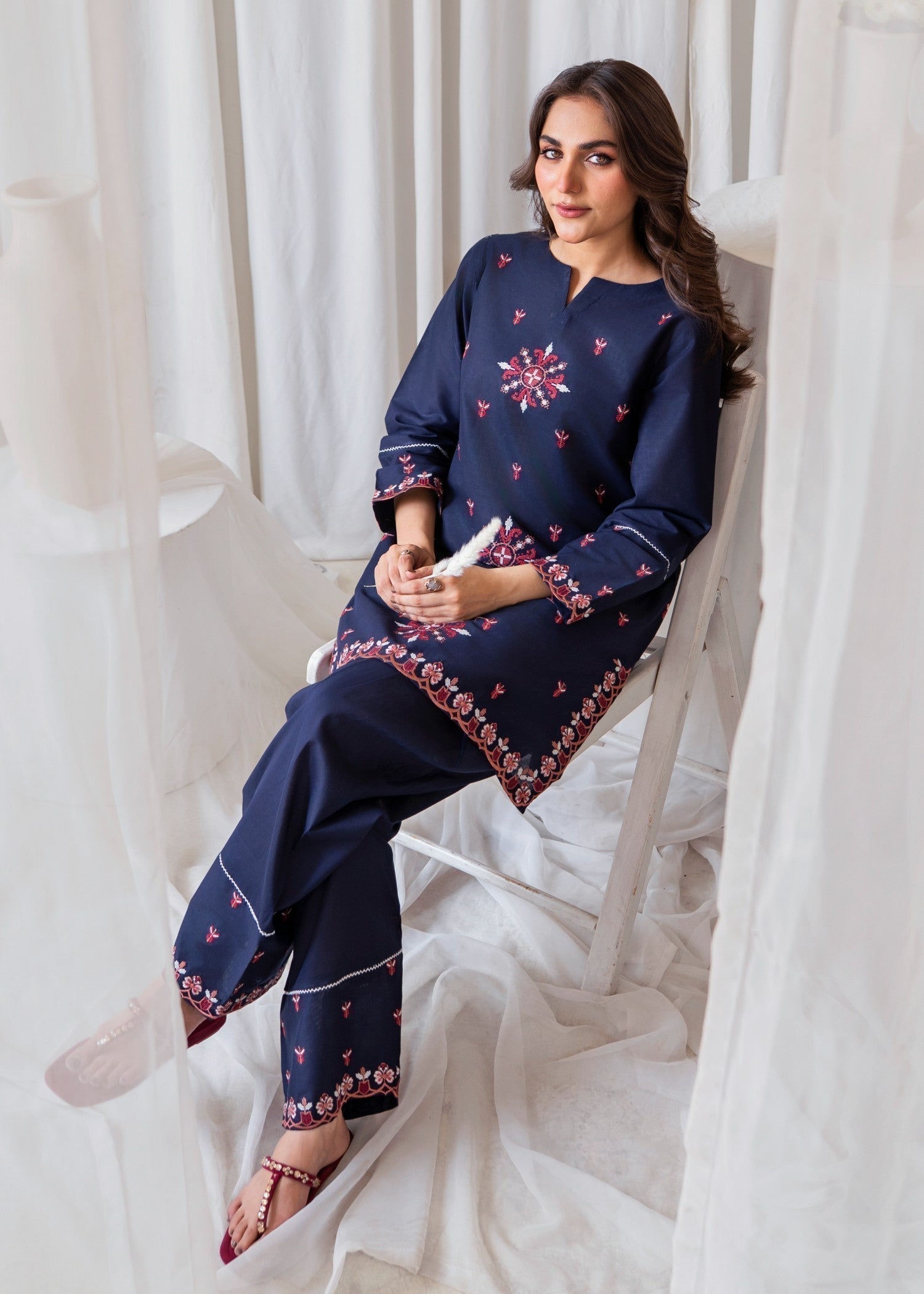 Zoya&Zafar Farshi Shalwar Women 2pcs