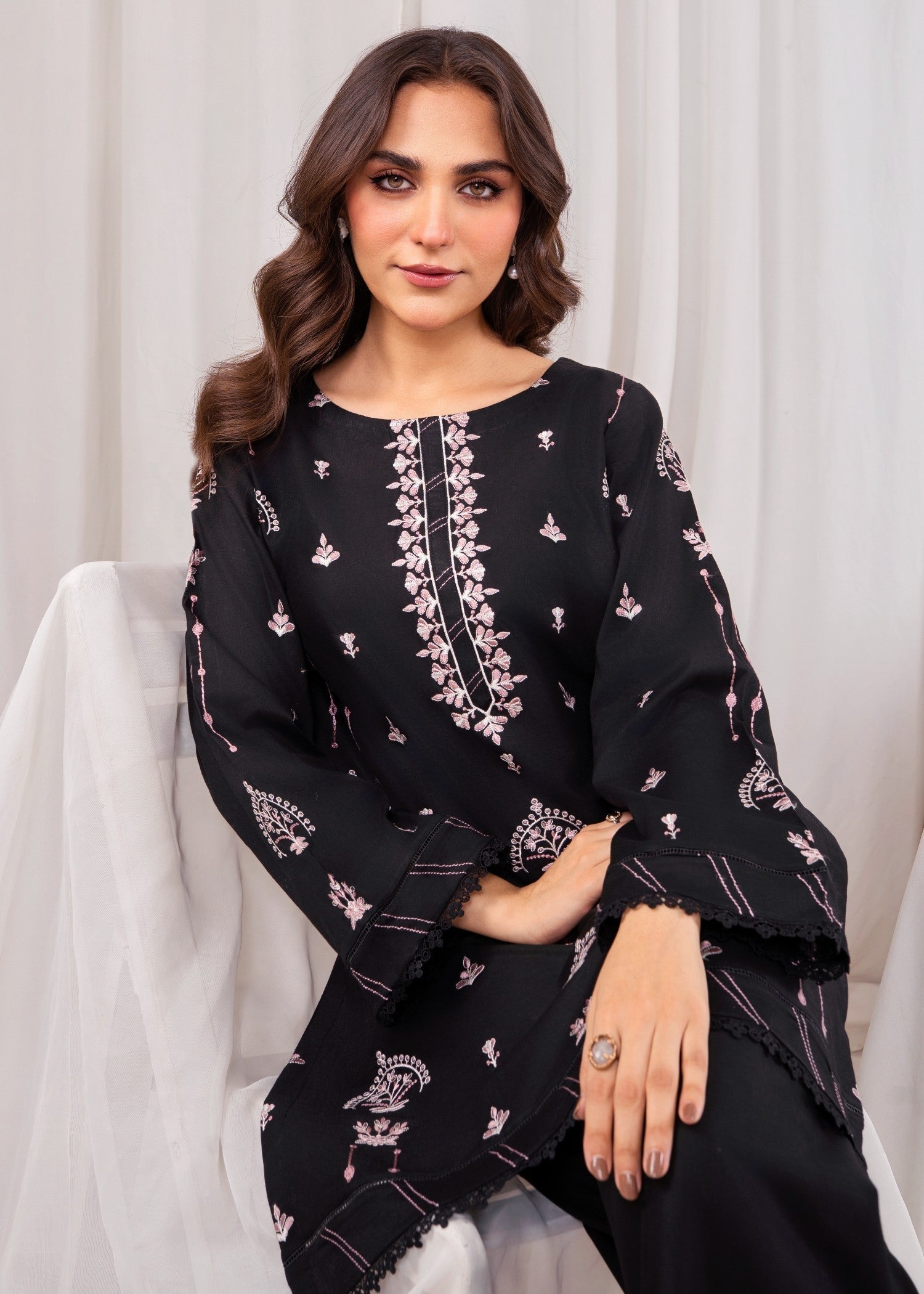 Zoya&Zafar Midnight Blossom Women 2pcs