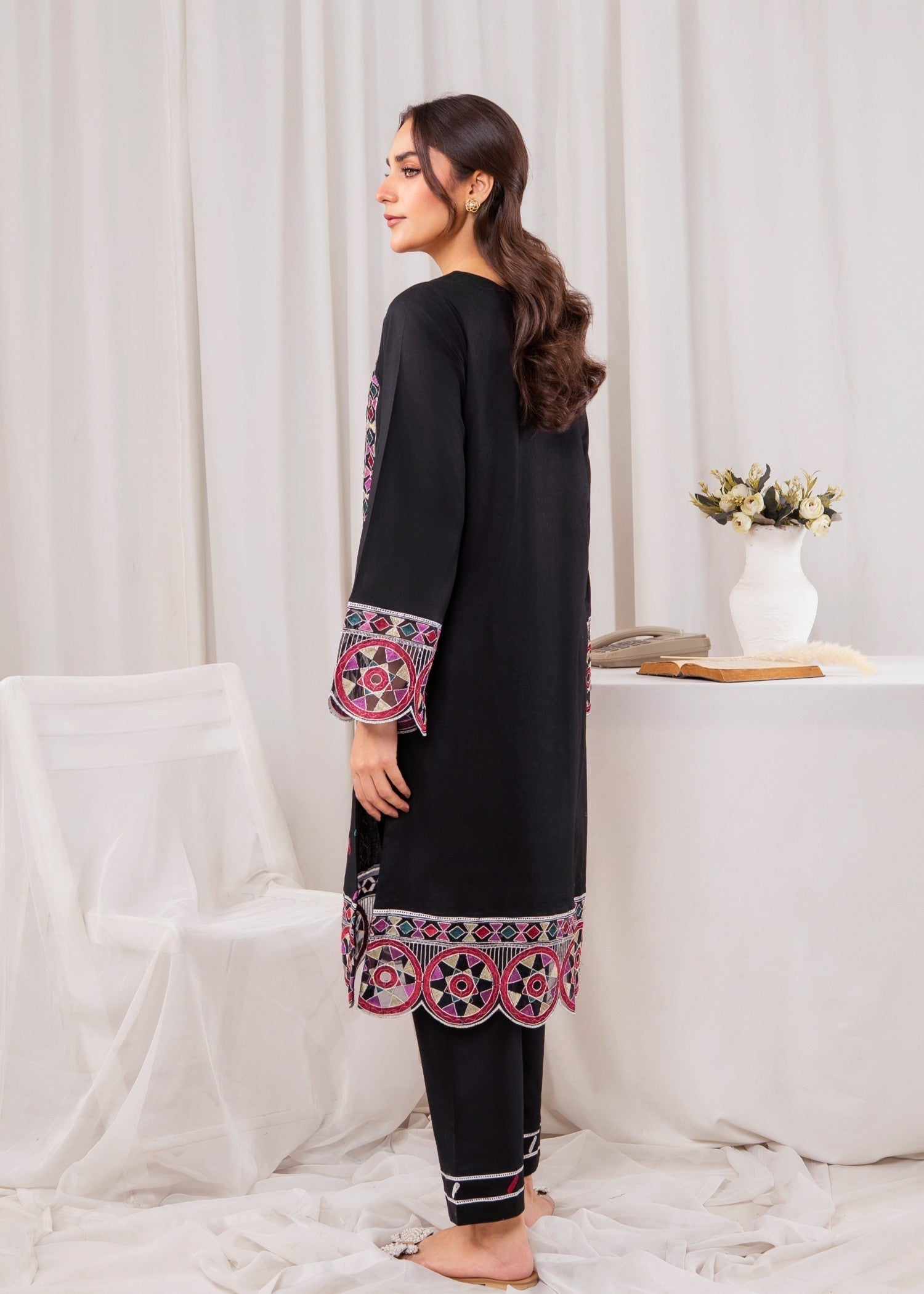 Zoya&Zafar Satrangi Sindh Women 2pcs