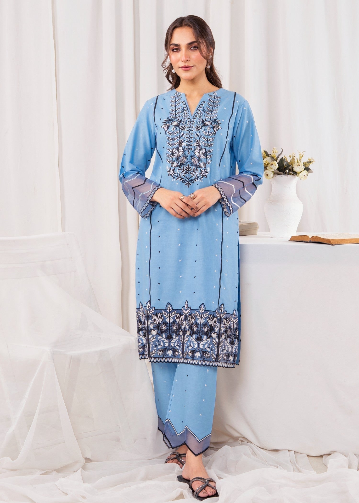 Zoya&Zafar Sky Summer Women 2pcs