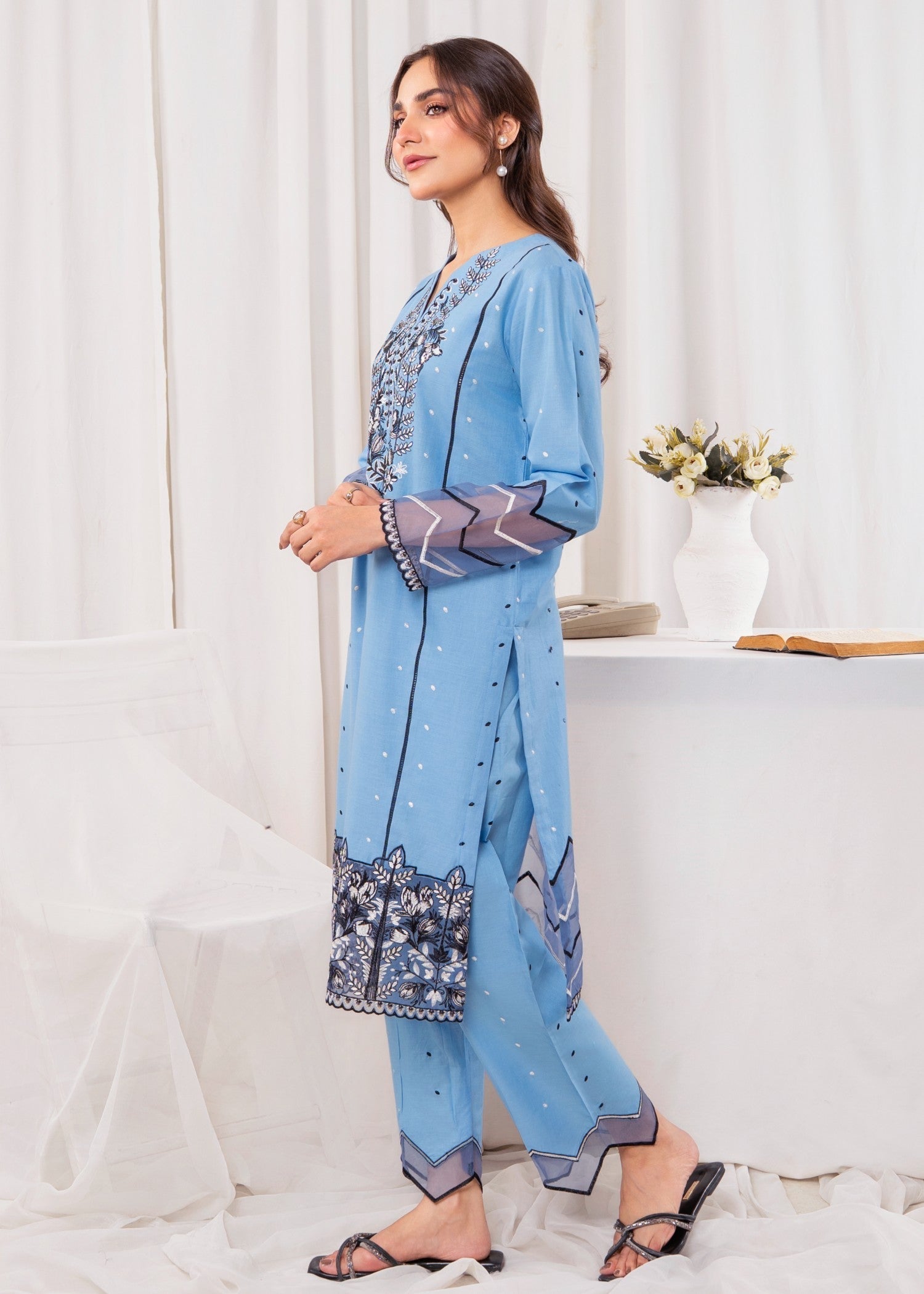 Zoya&Zafar Sky Summer Women 2pcs