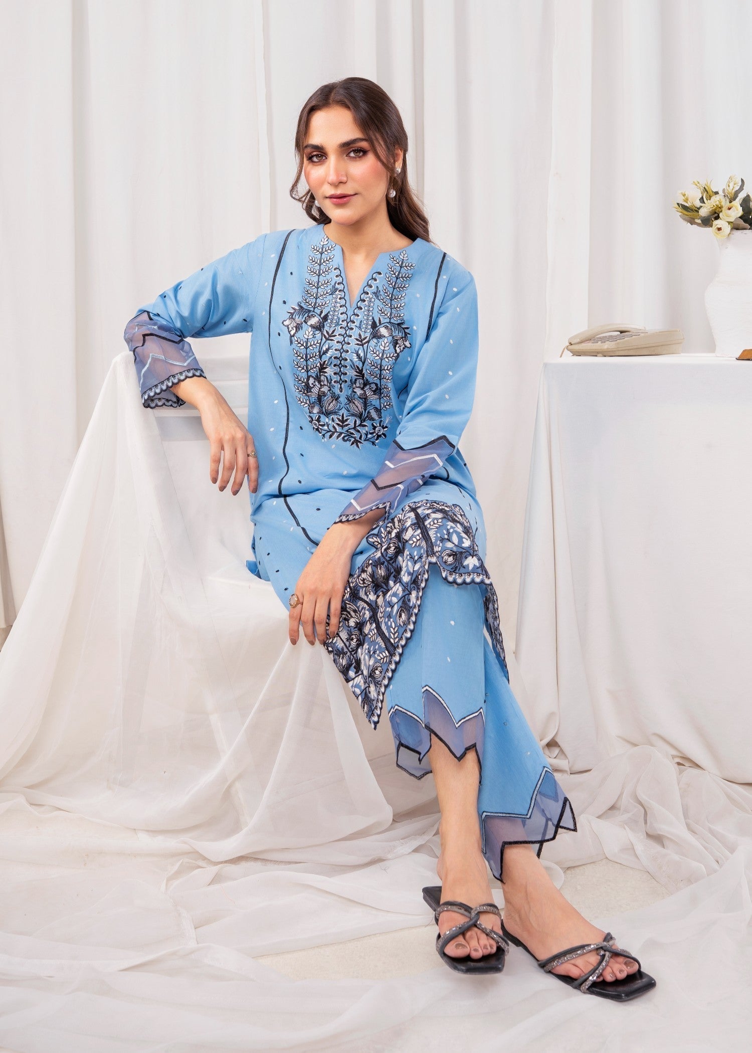 Zoya&Zafar Sky Summer Women 2pcs