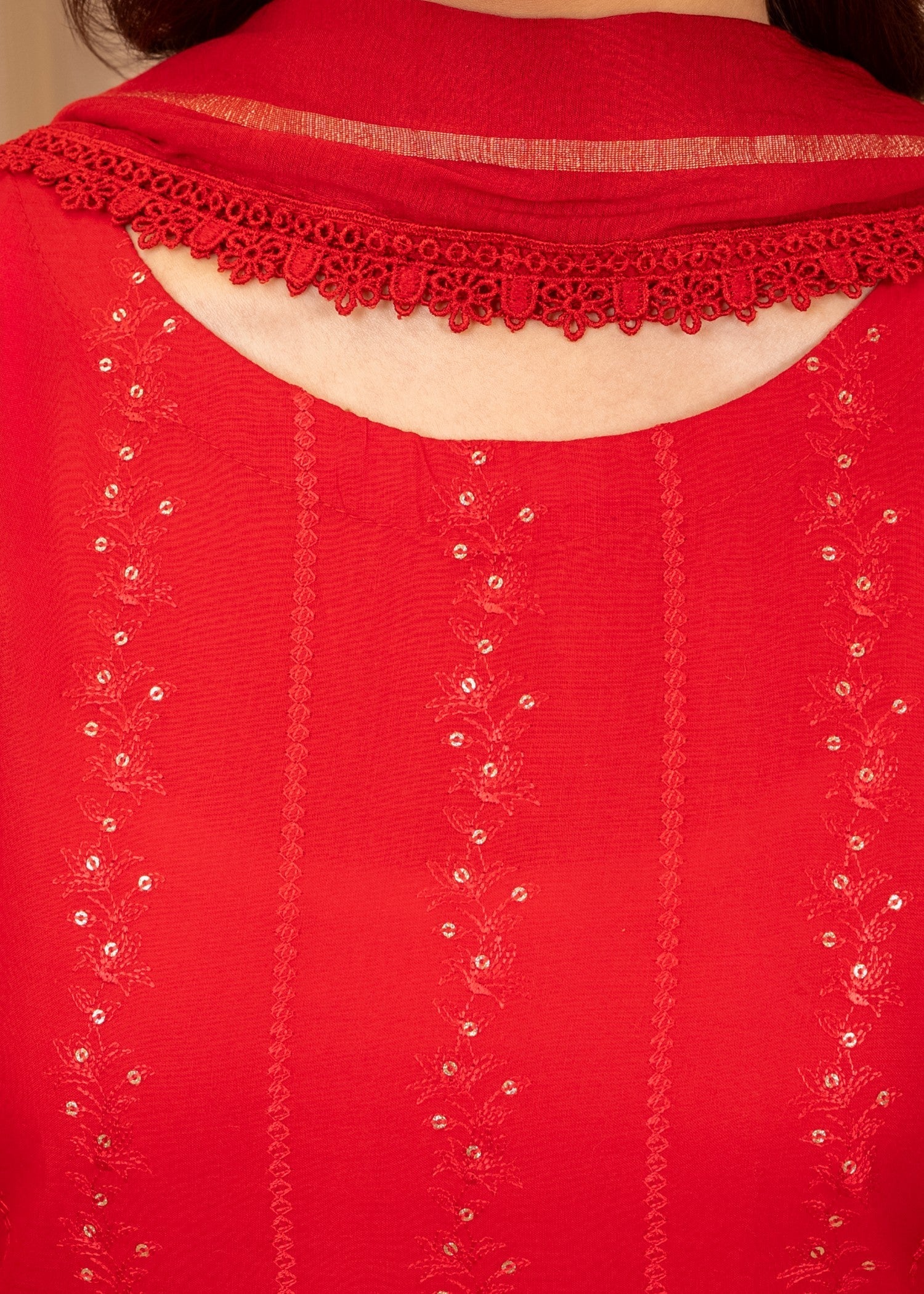 Motif red Women 3pcs