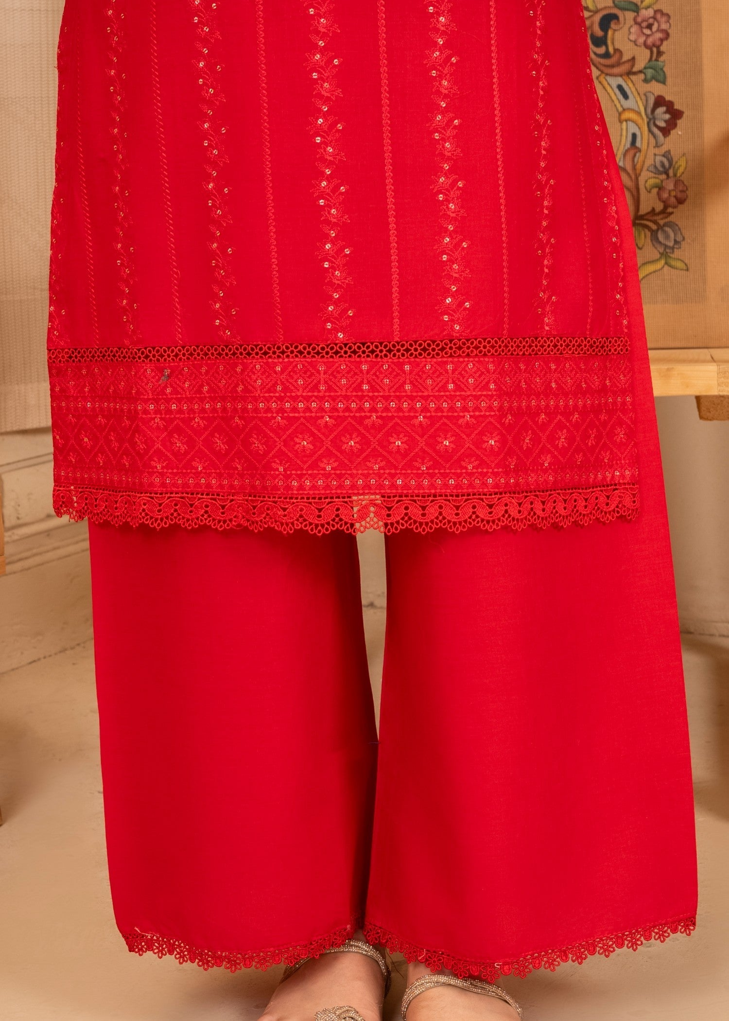 Motif red Women 3pcs