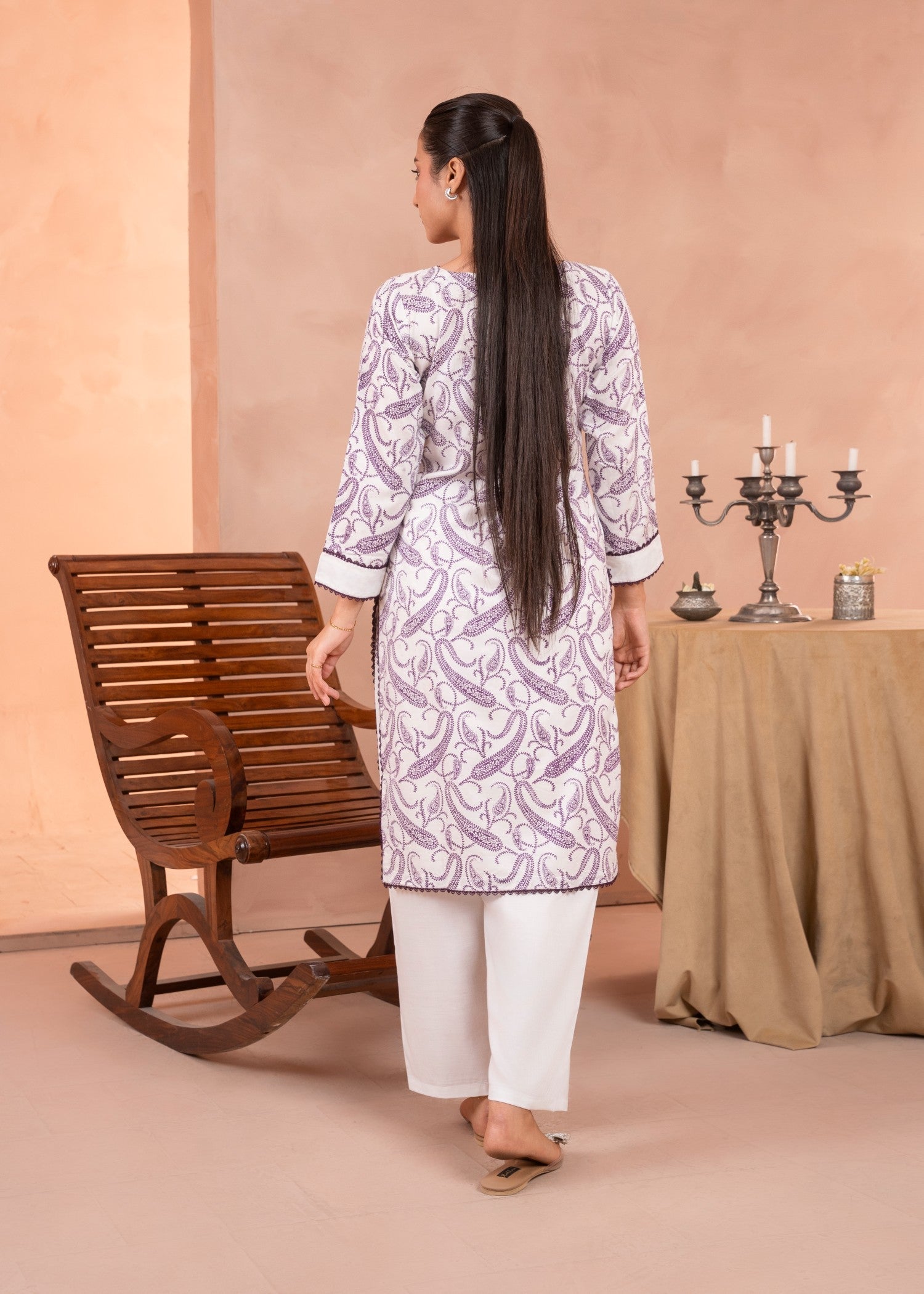 Zeekstore Printed Set D100 Women 2pcs