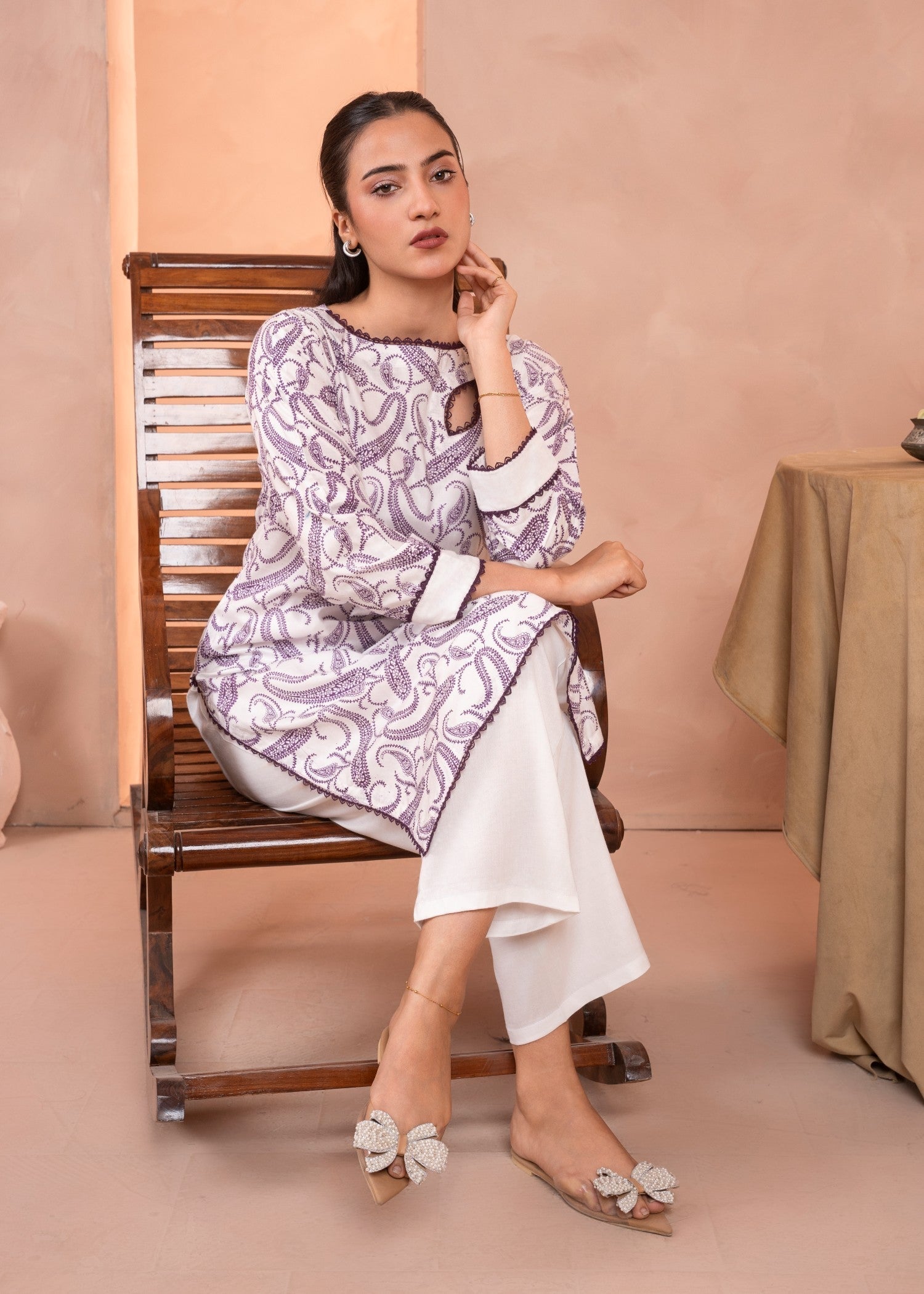 Zeekstore Printed Set D100 Women 2pcs