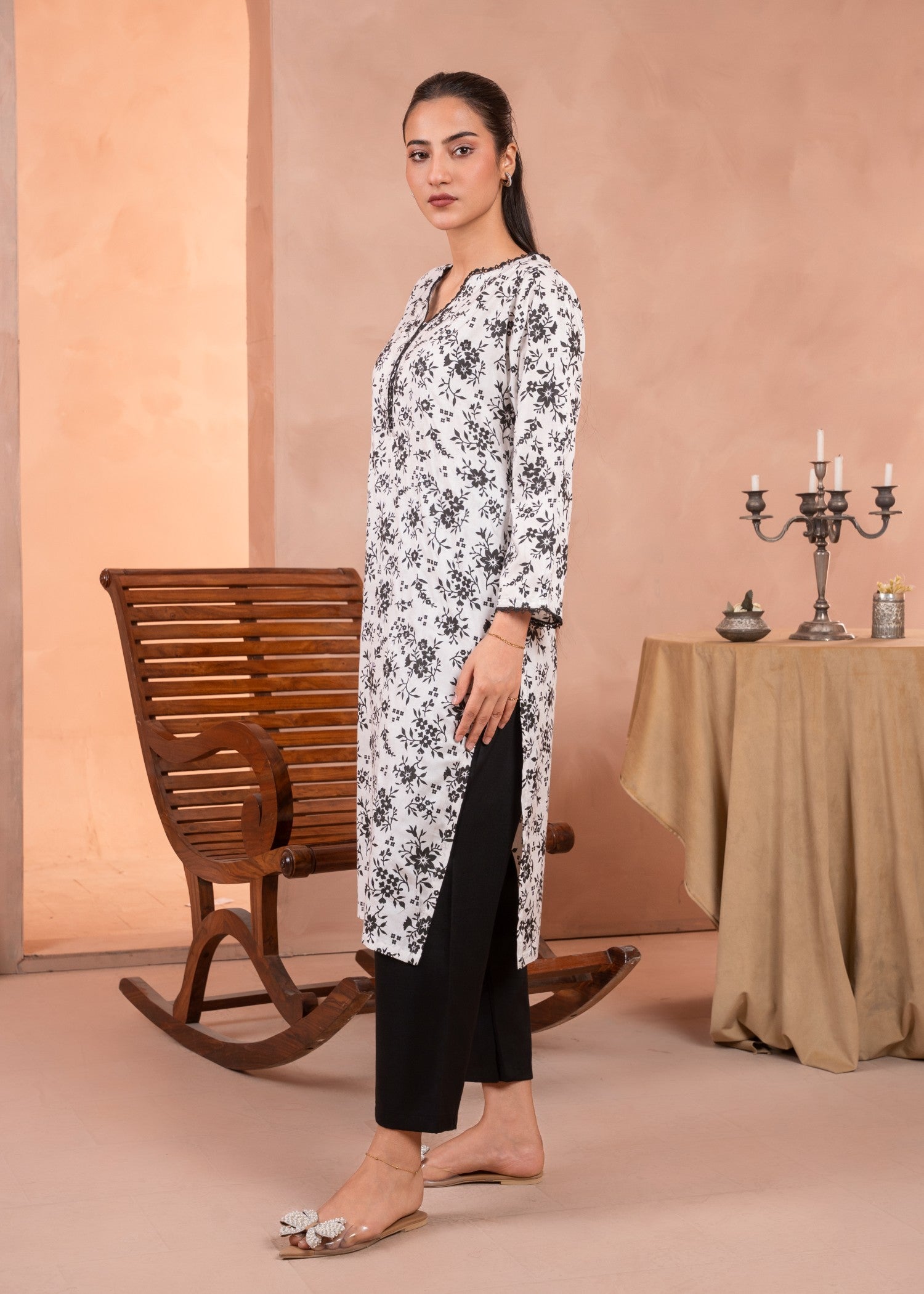 Zeekstore Printed Set D102 Women 2pcs