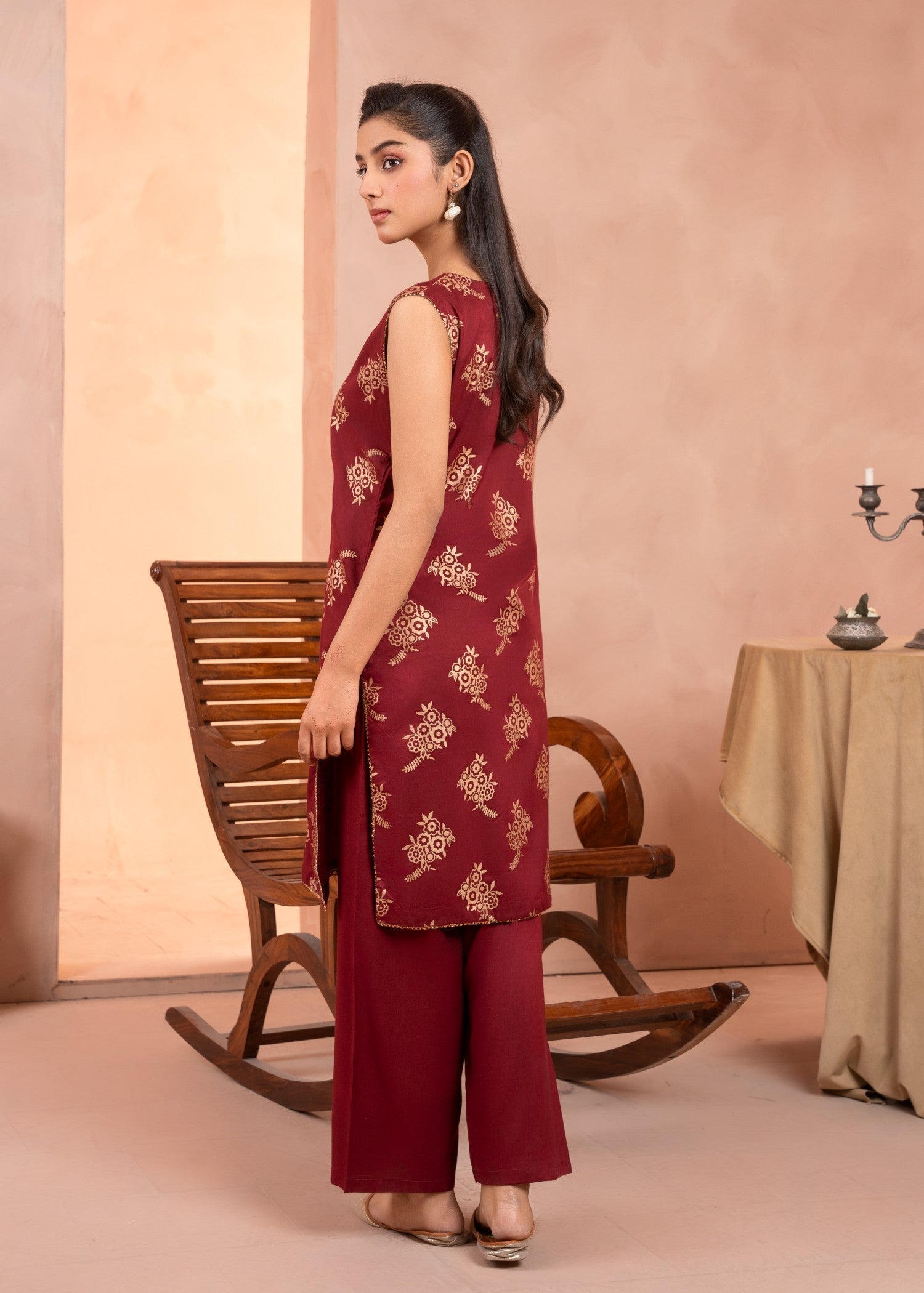 Zeekstore Printed Set D103 Women 2pcs