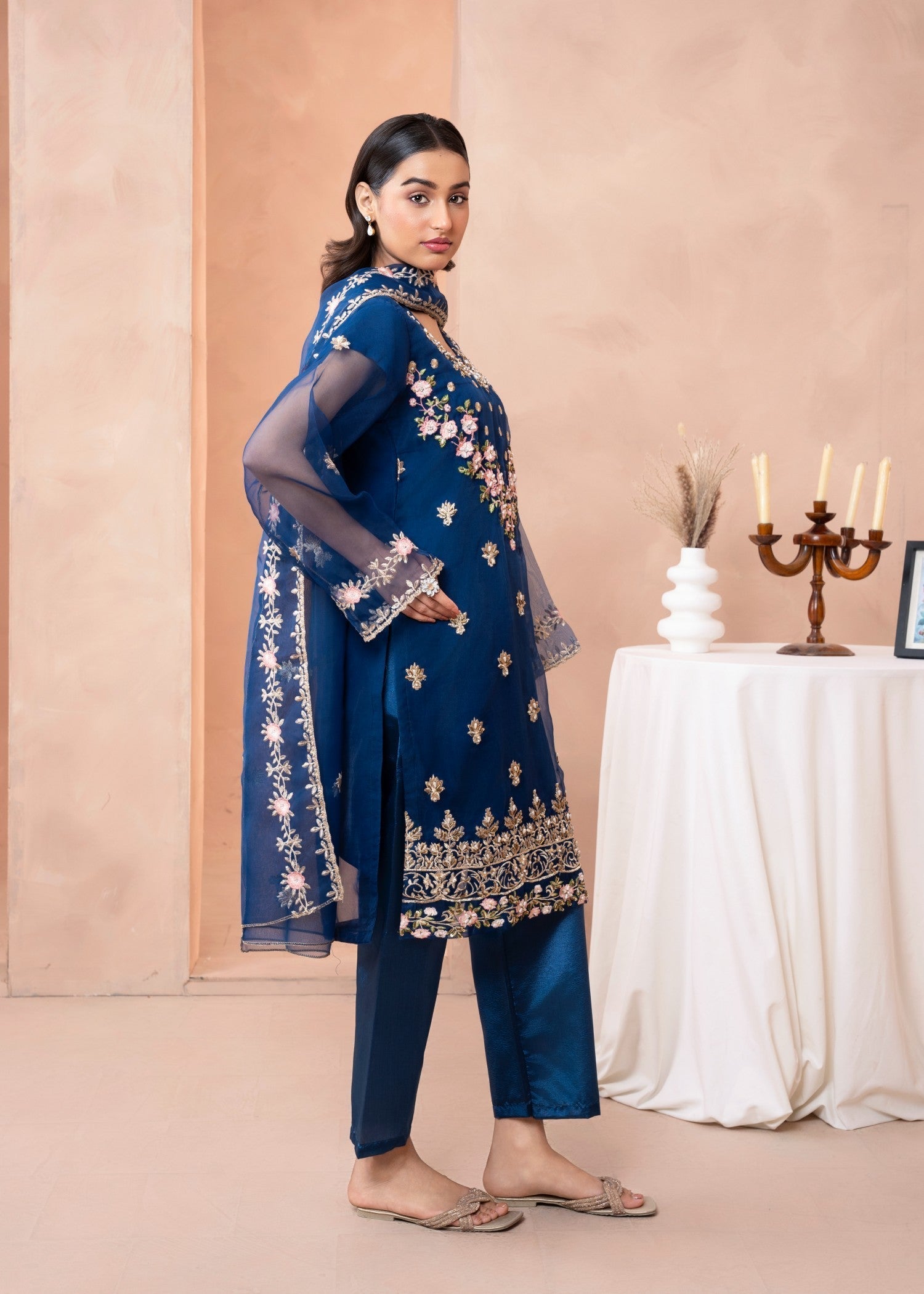 Shefoze Clothing fancy kinza Women 3pcs