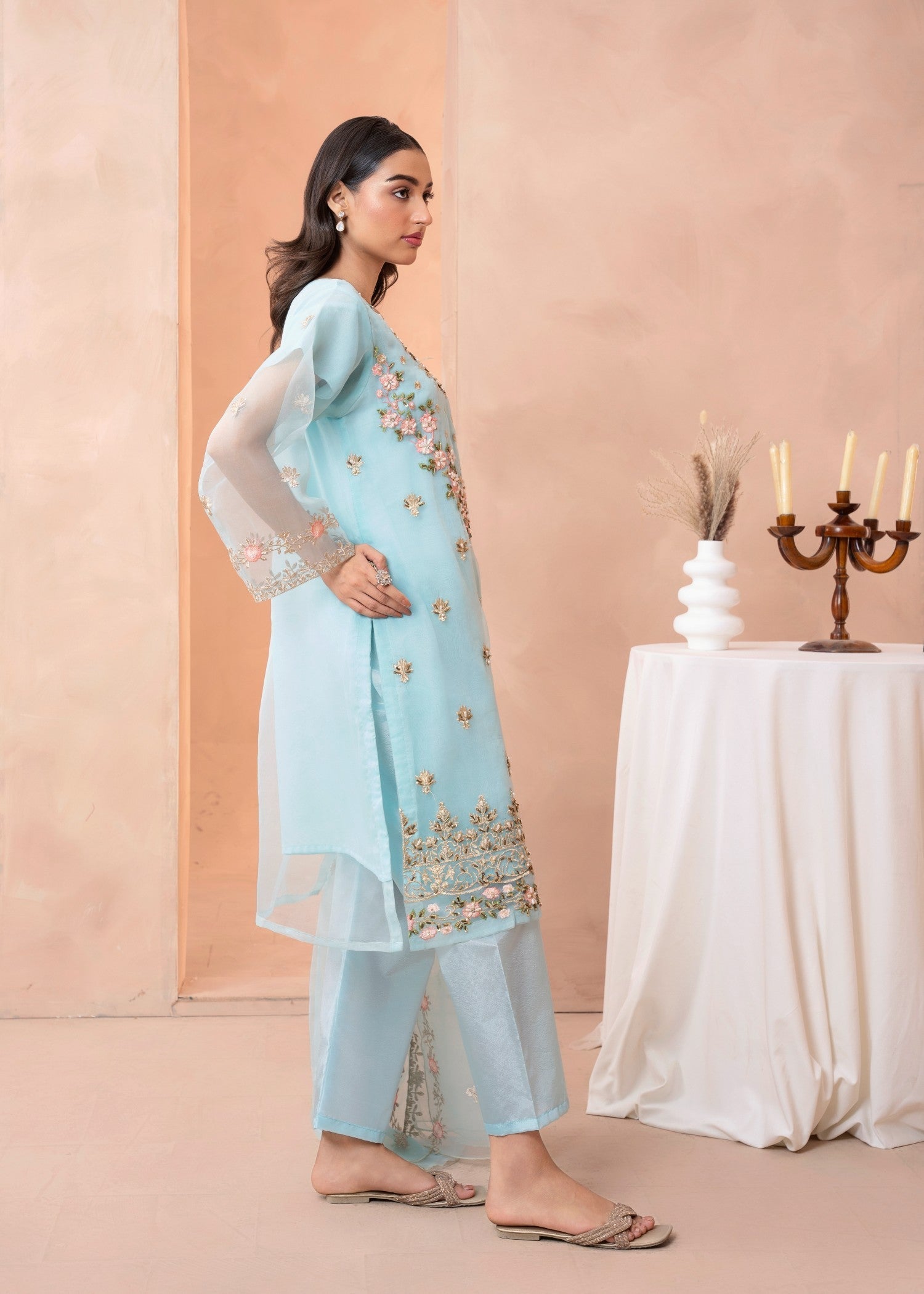 Shefoze Clothing fancy kinza o1 Women 3pcs