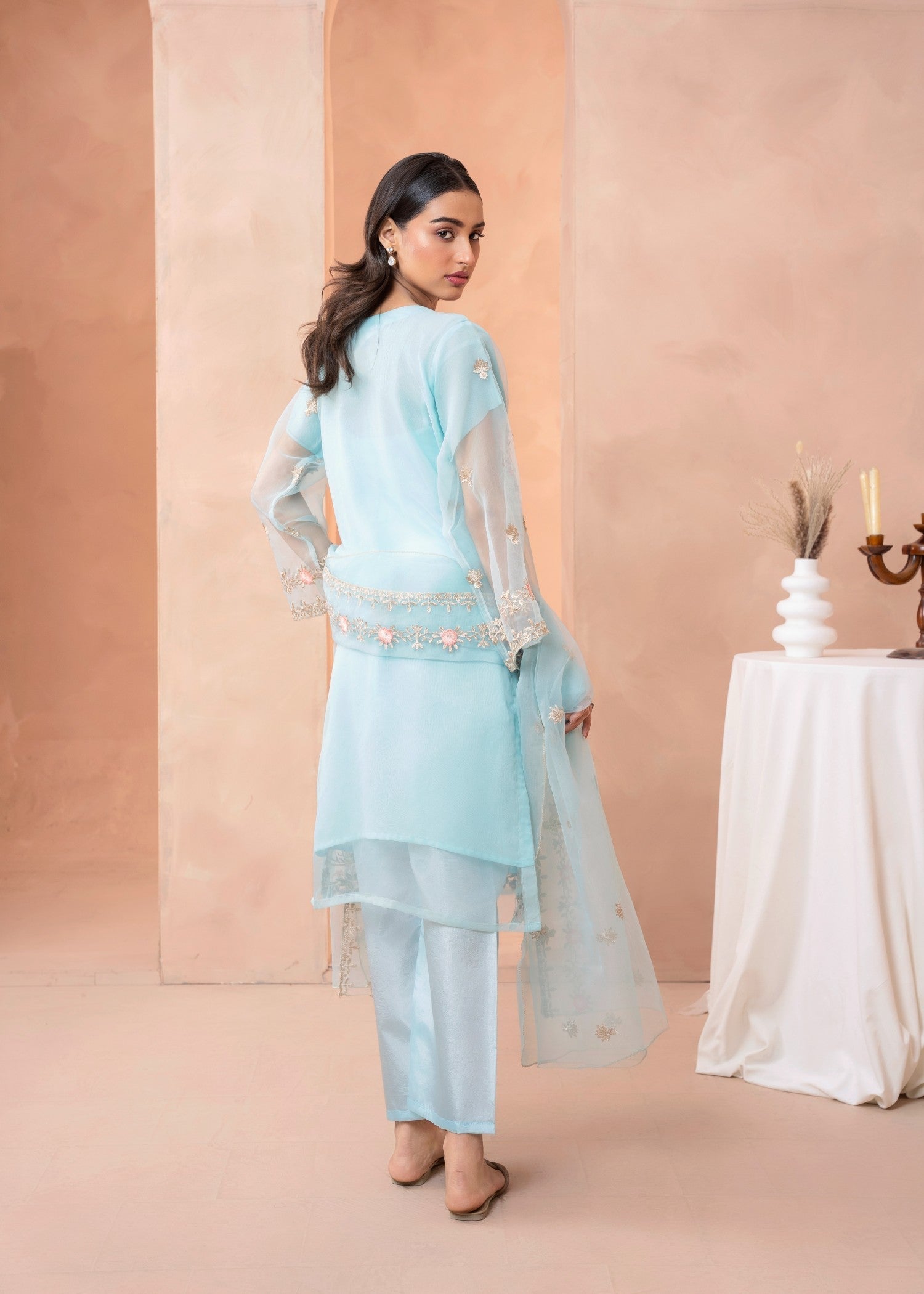 Shefoze Clothing fancy kinza o1 Women 3pcs