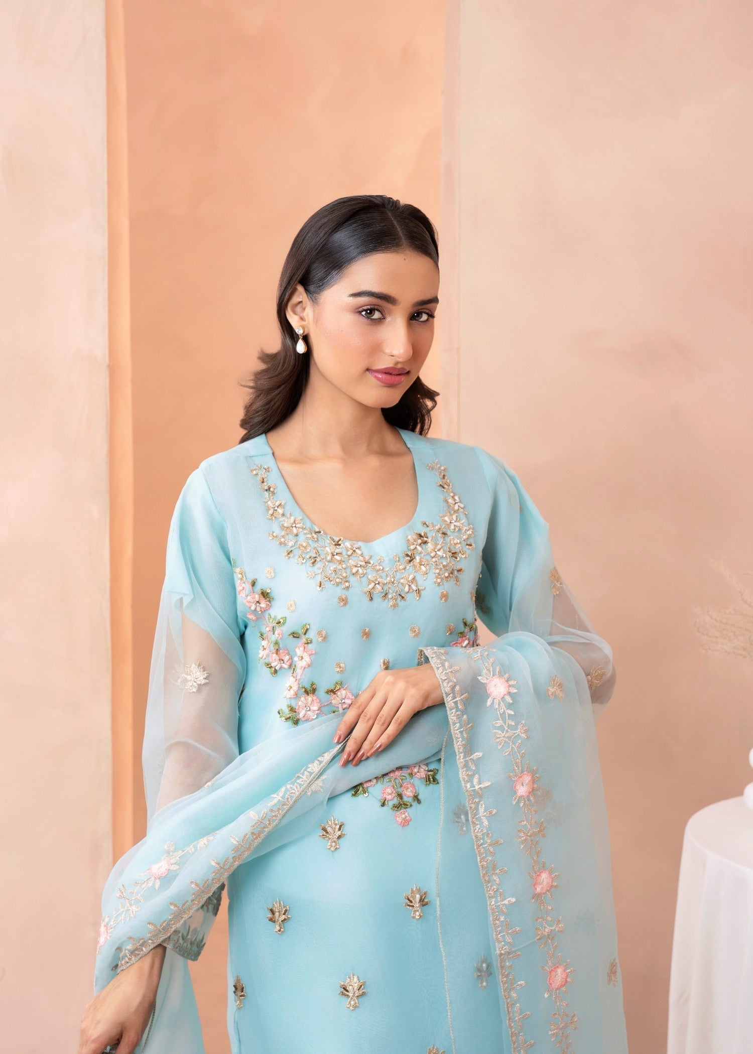 Shefoze Clothing fancy kinza o1 Women 3pcs