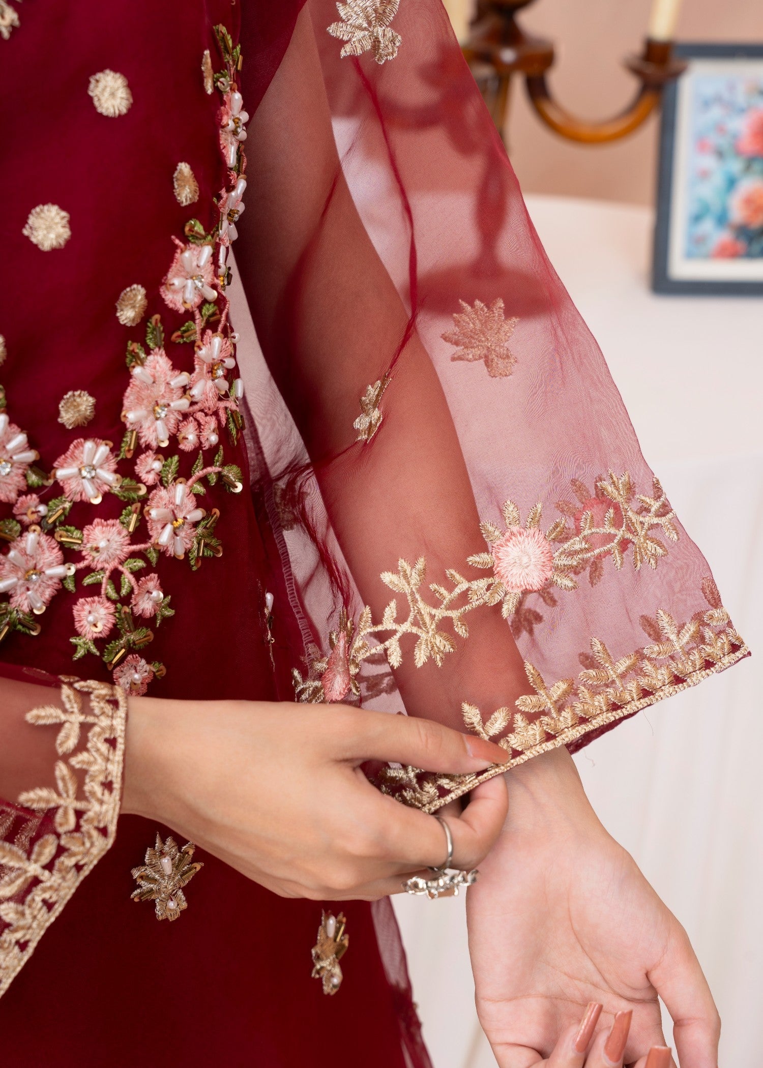 Shefoze Clothing fancy kinza o2 Women 3pcs