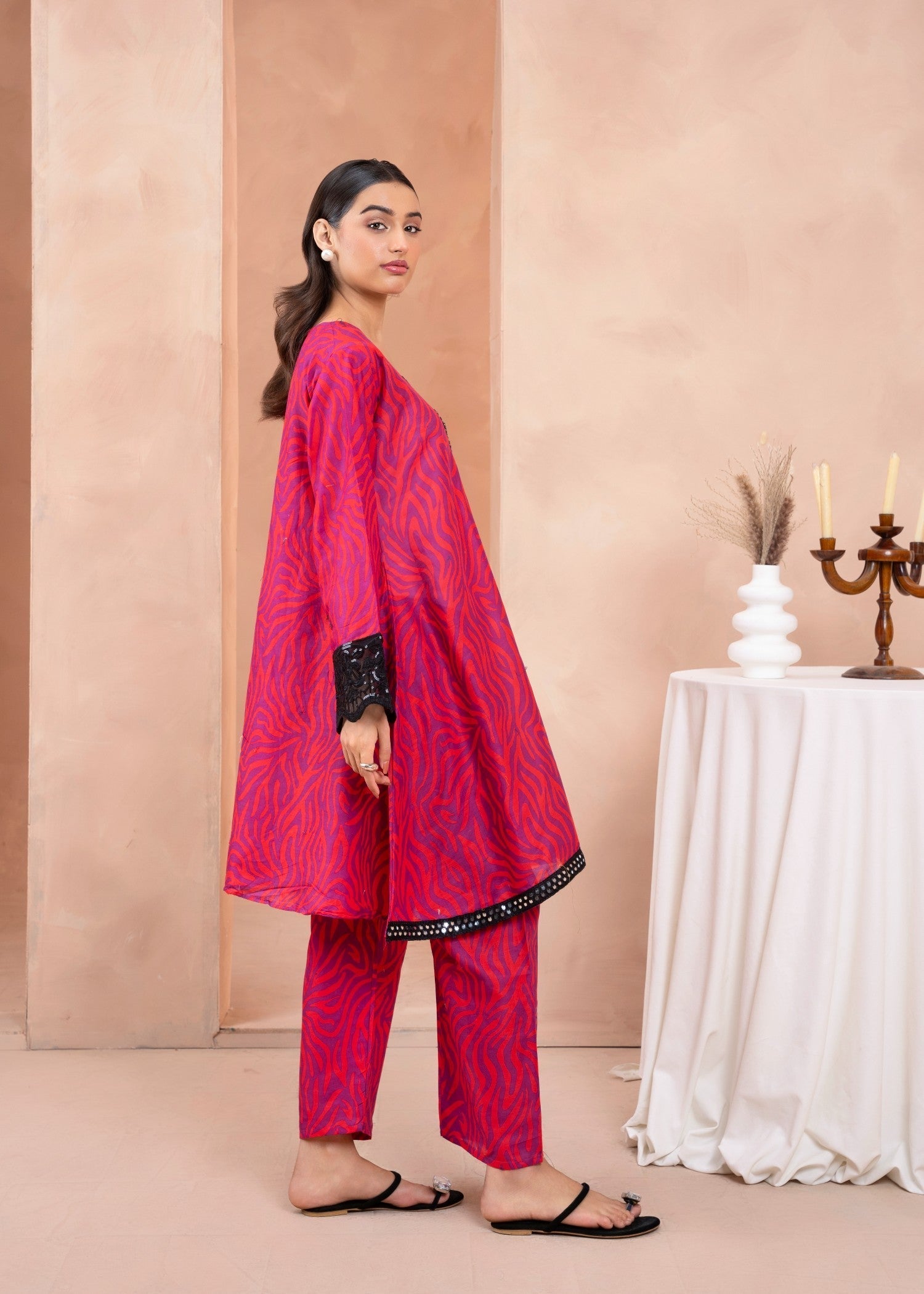 Shefoze Clothing Zunaira Anarkali Frock Women 2pcs