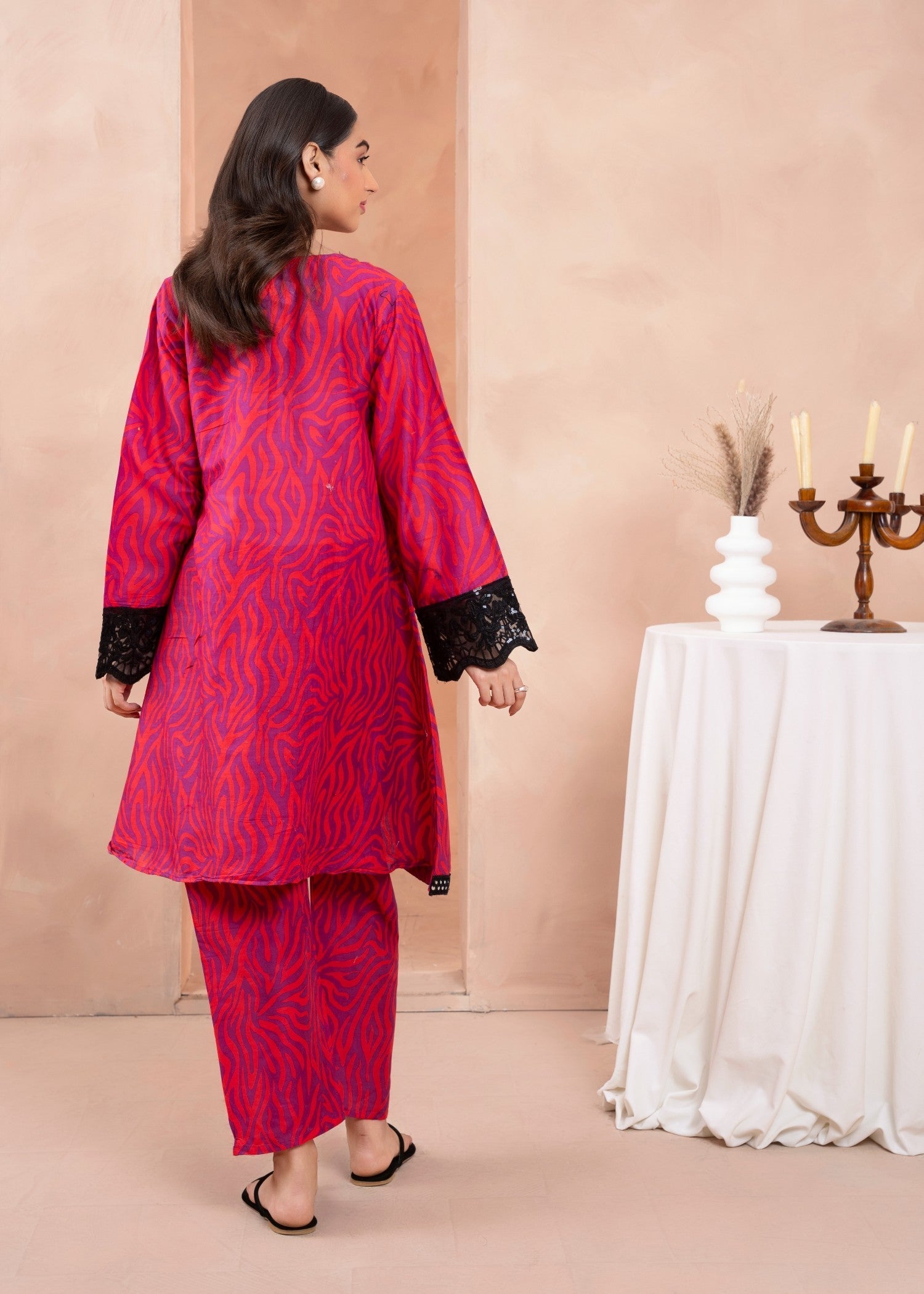 Shefoze Clothing Zunaira Anarkali Frock Women 2pcs