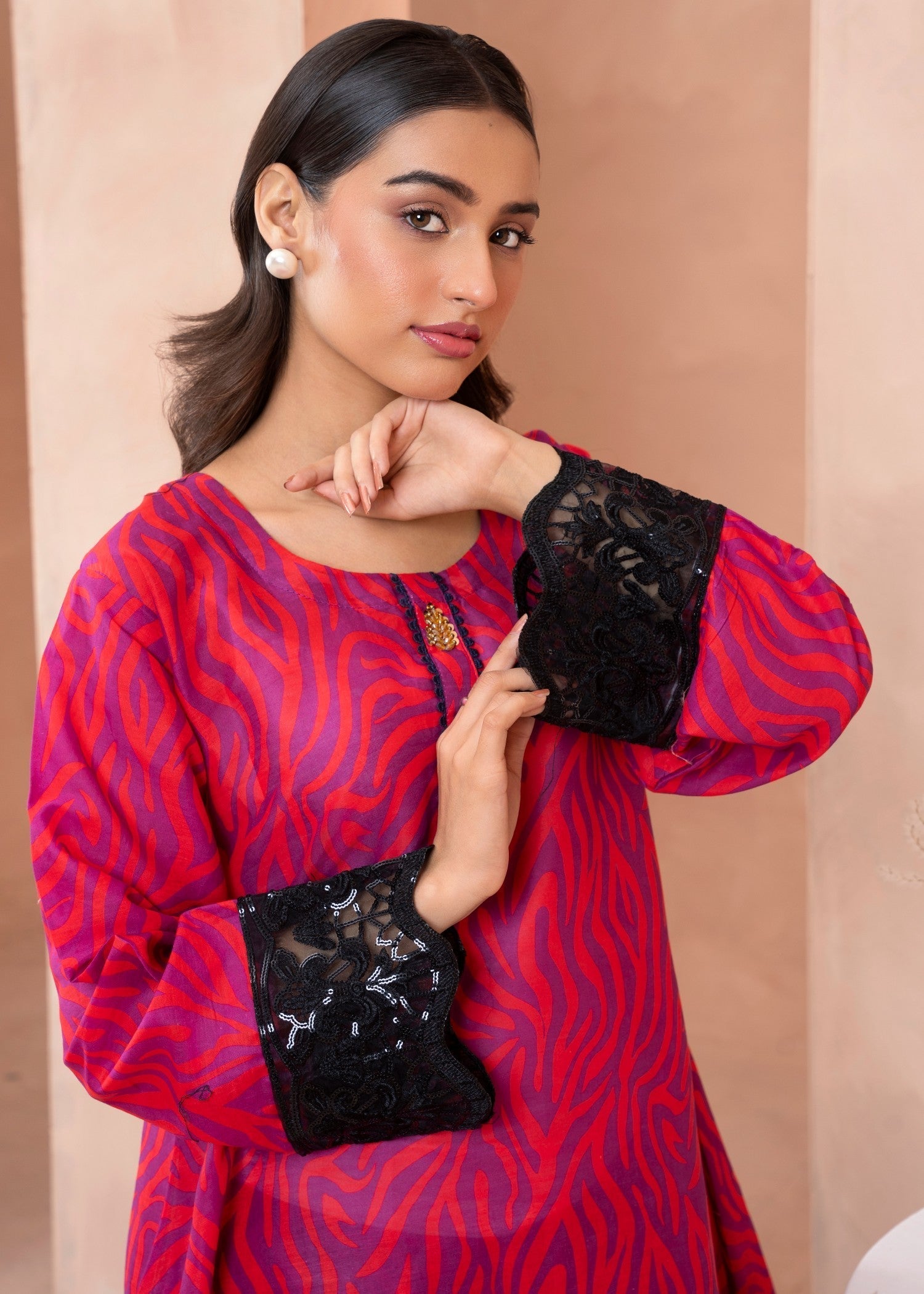 Shefoze Clothing Zunaira Anarkali Frock Women 2pcs